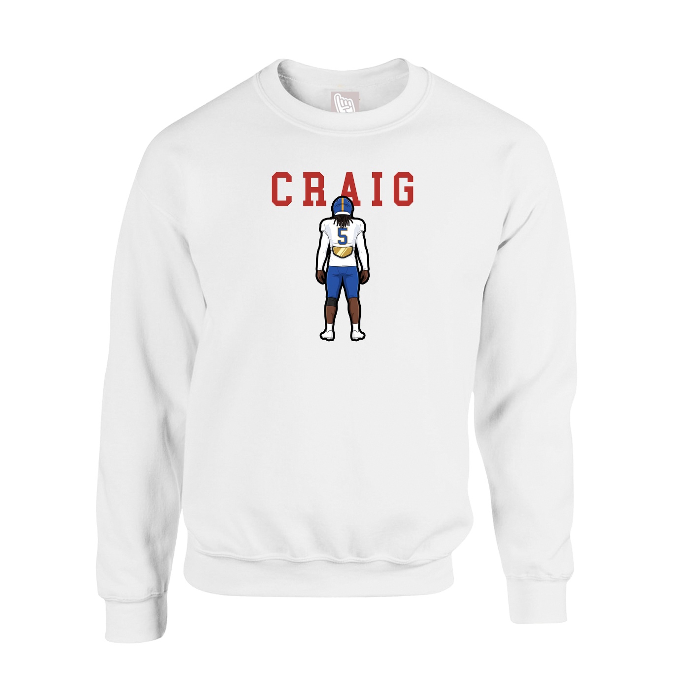 Fleece Crew — Shirsey in White