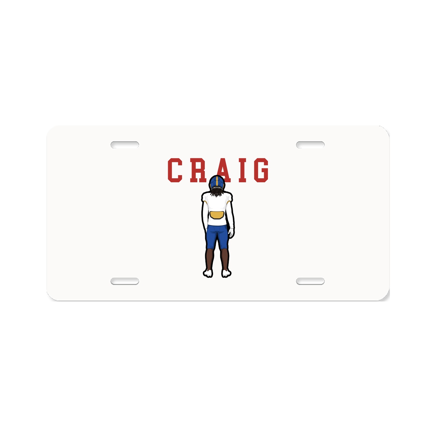 License Plate — Shirsey in Classic