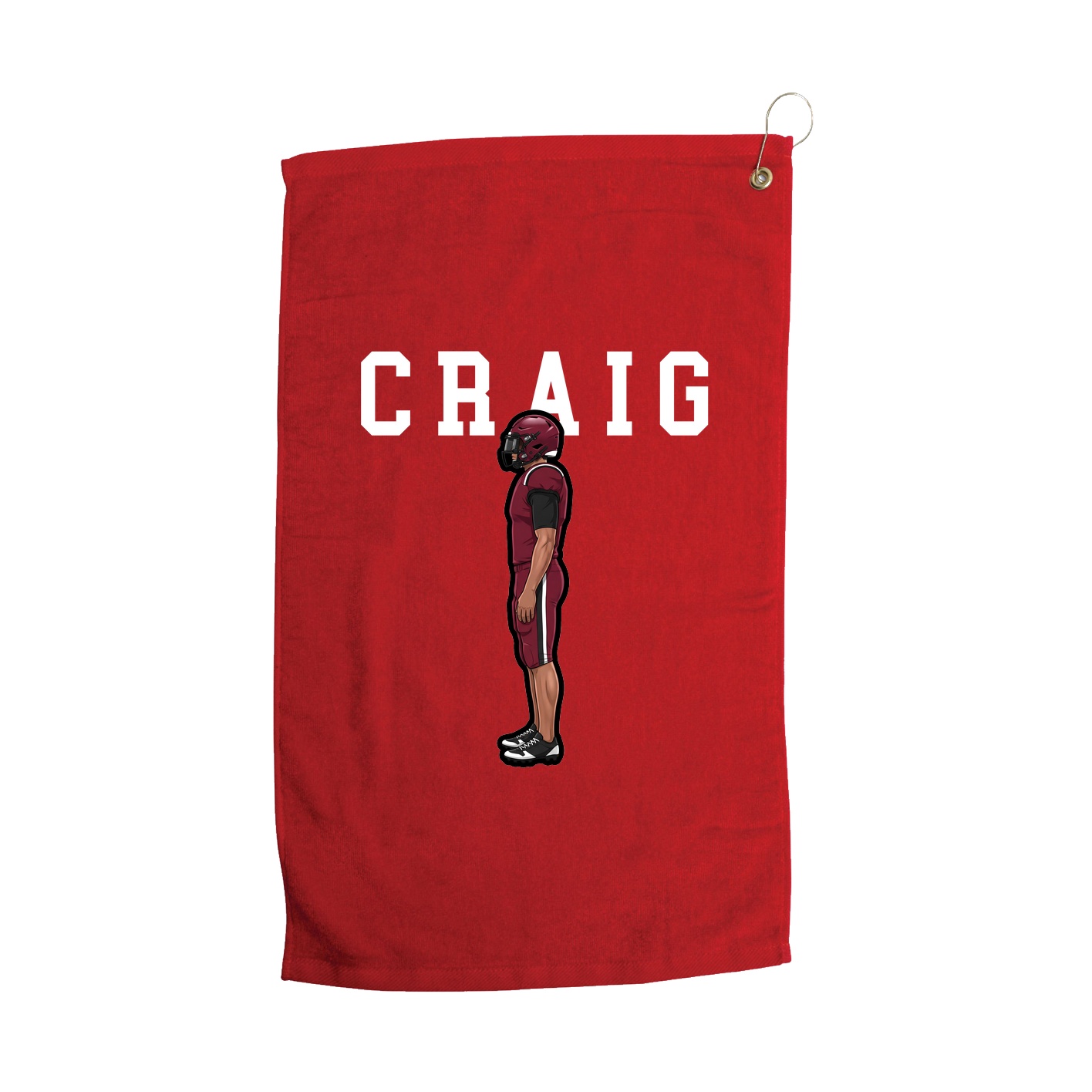 Golf Towel — Shirsey in Red