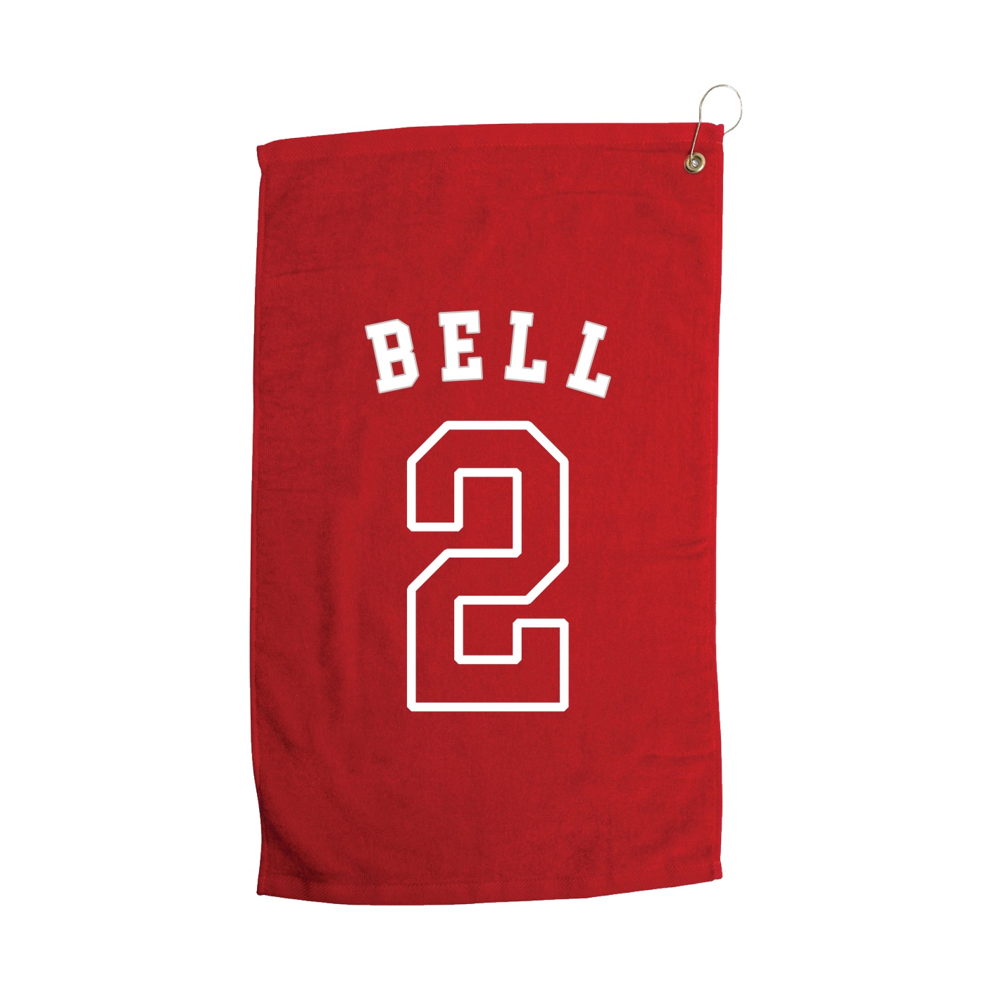 Golf Towel — Shirsey Arch in Red