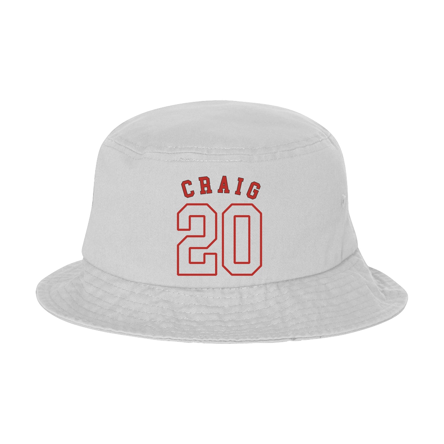 Bucket Cap — Shirsey Arch in White