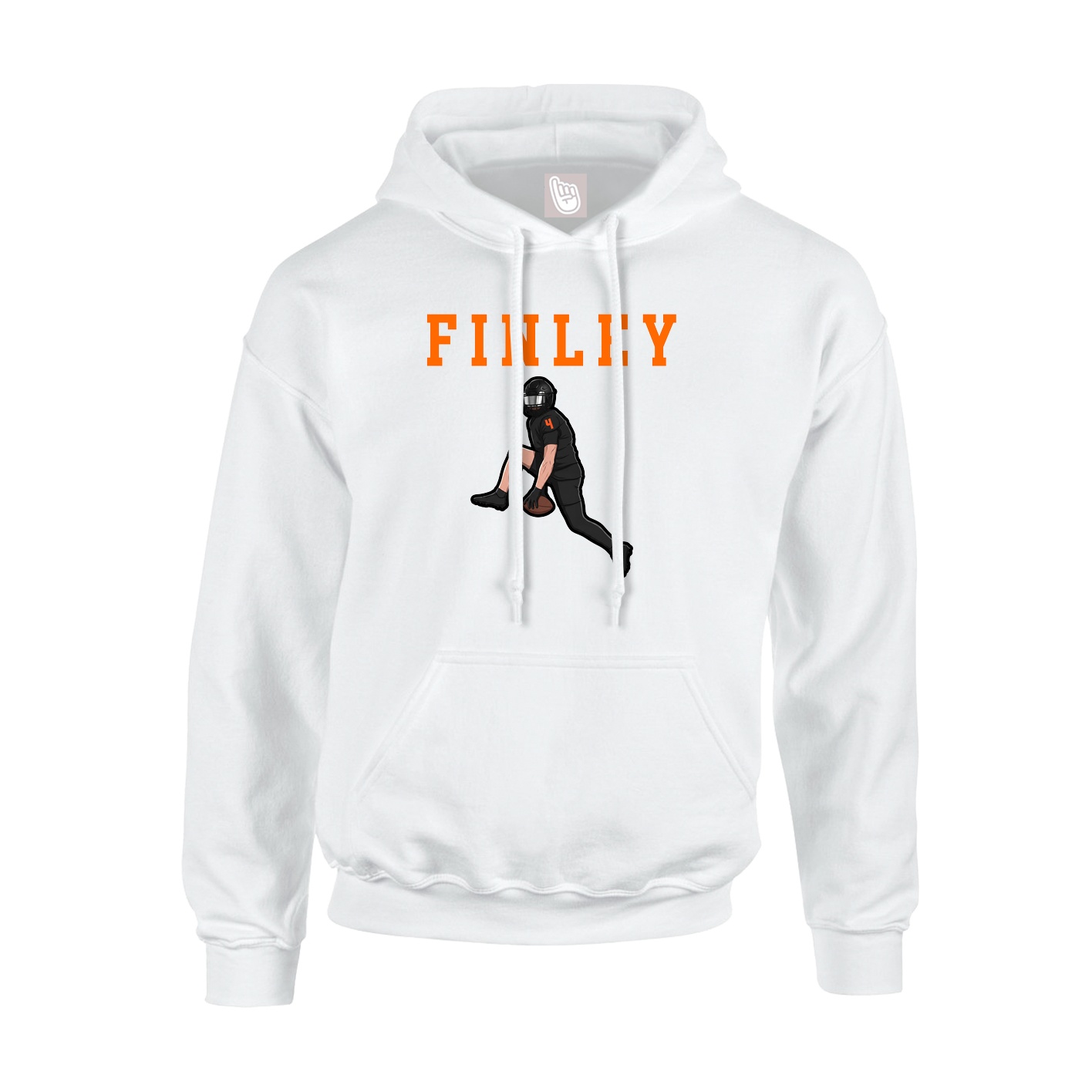 Hoodie — Shirsey in White
