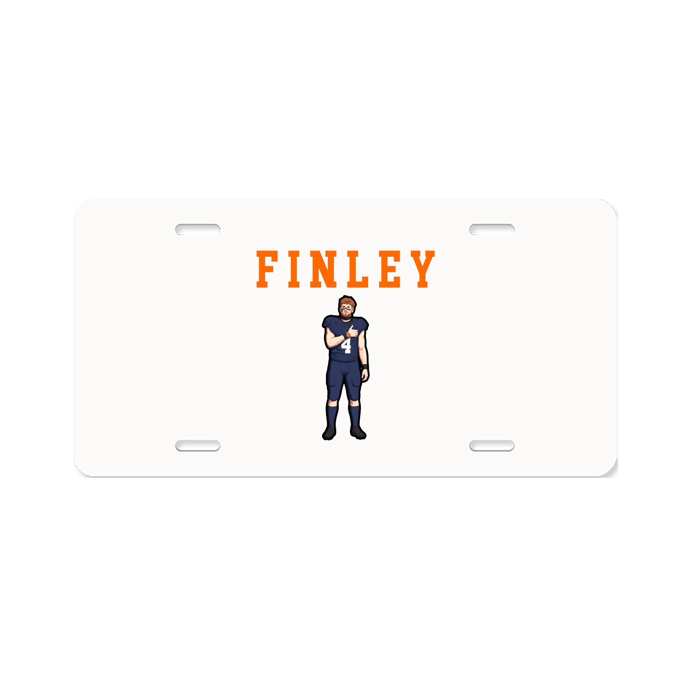 License Plate — Shirsey in Classic