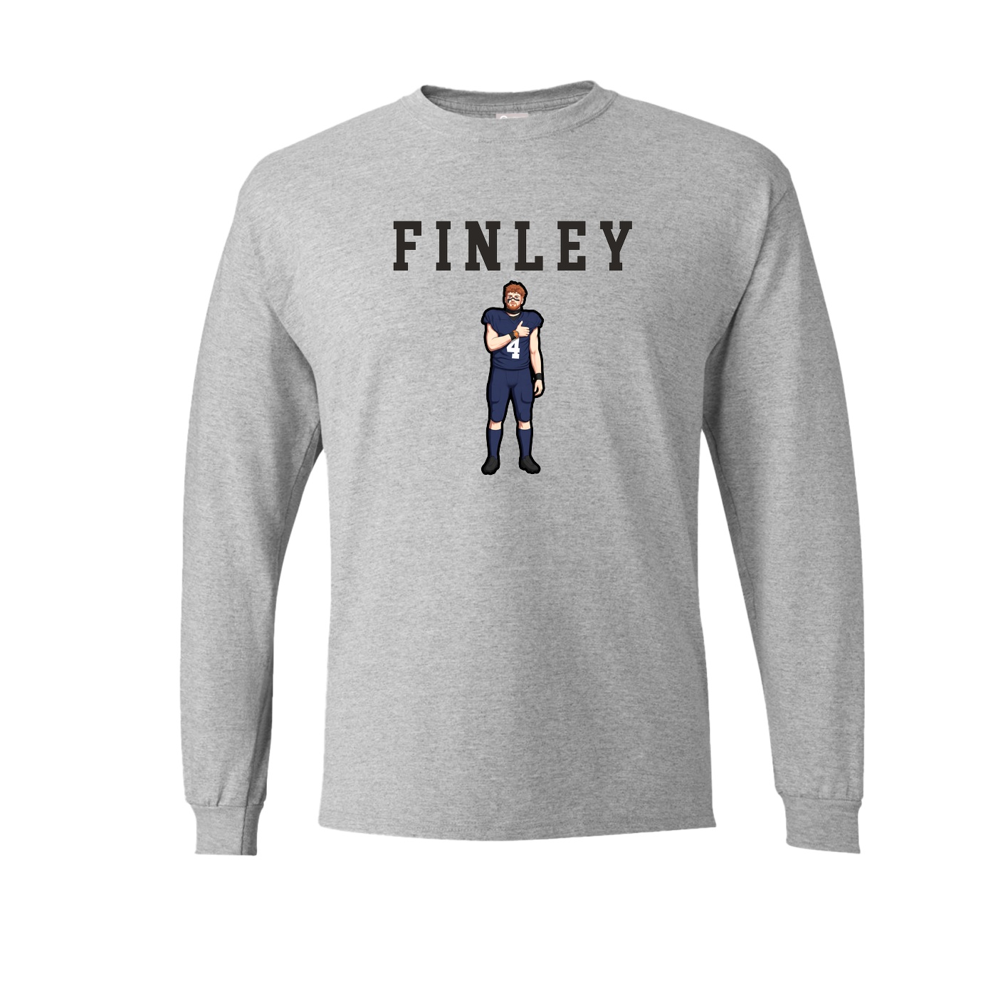Long Sleeve Tee — Shirsey in Grey
