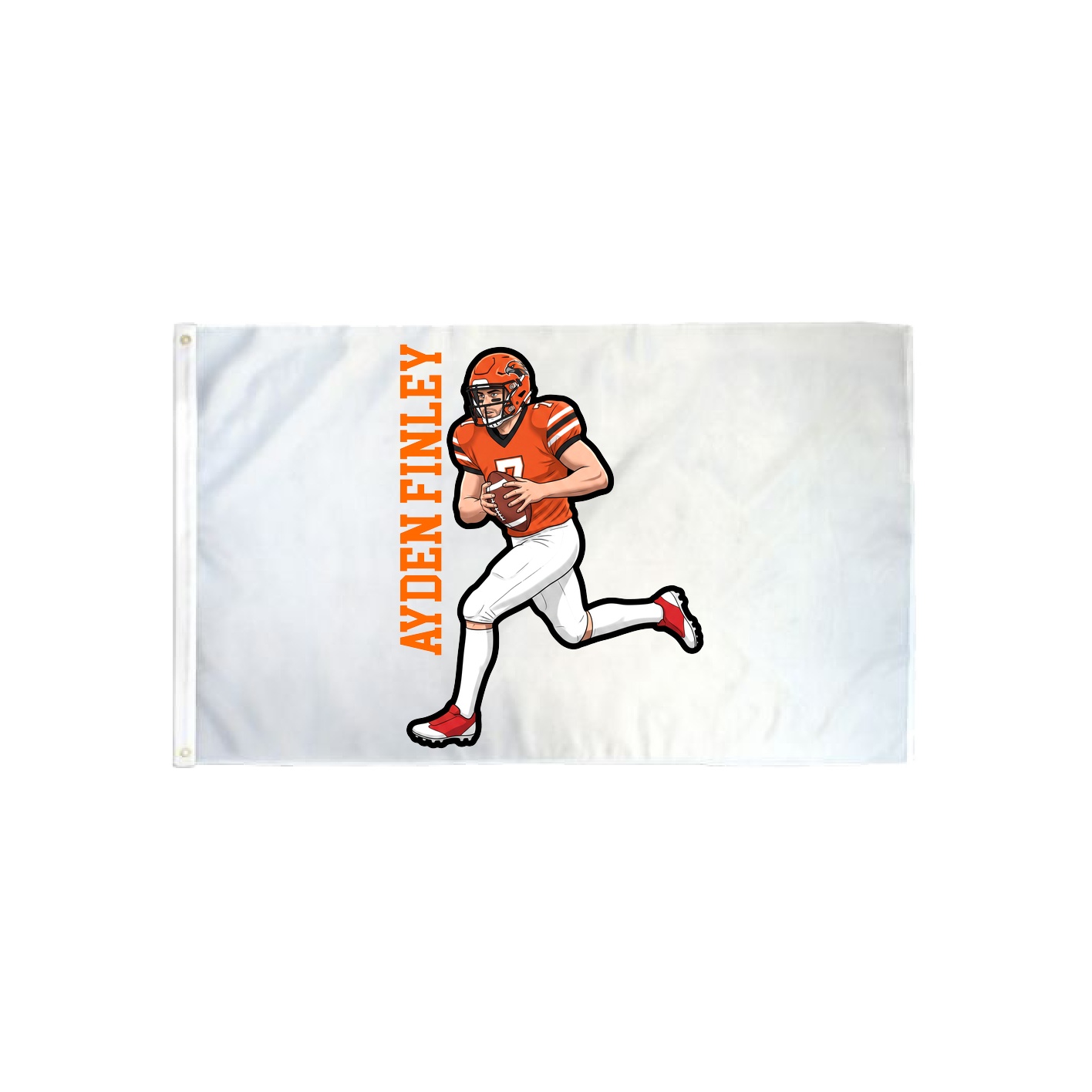 3x5 Flag — Name Vertical in Classic