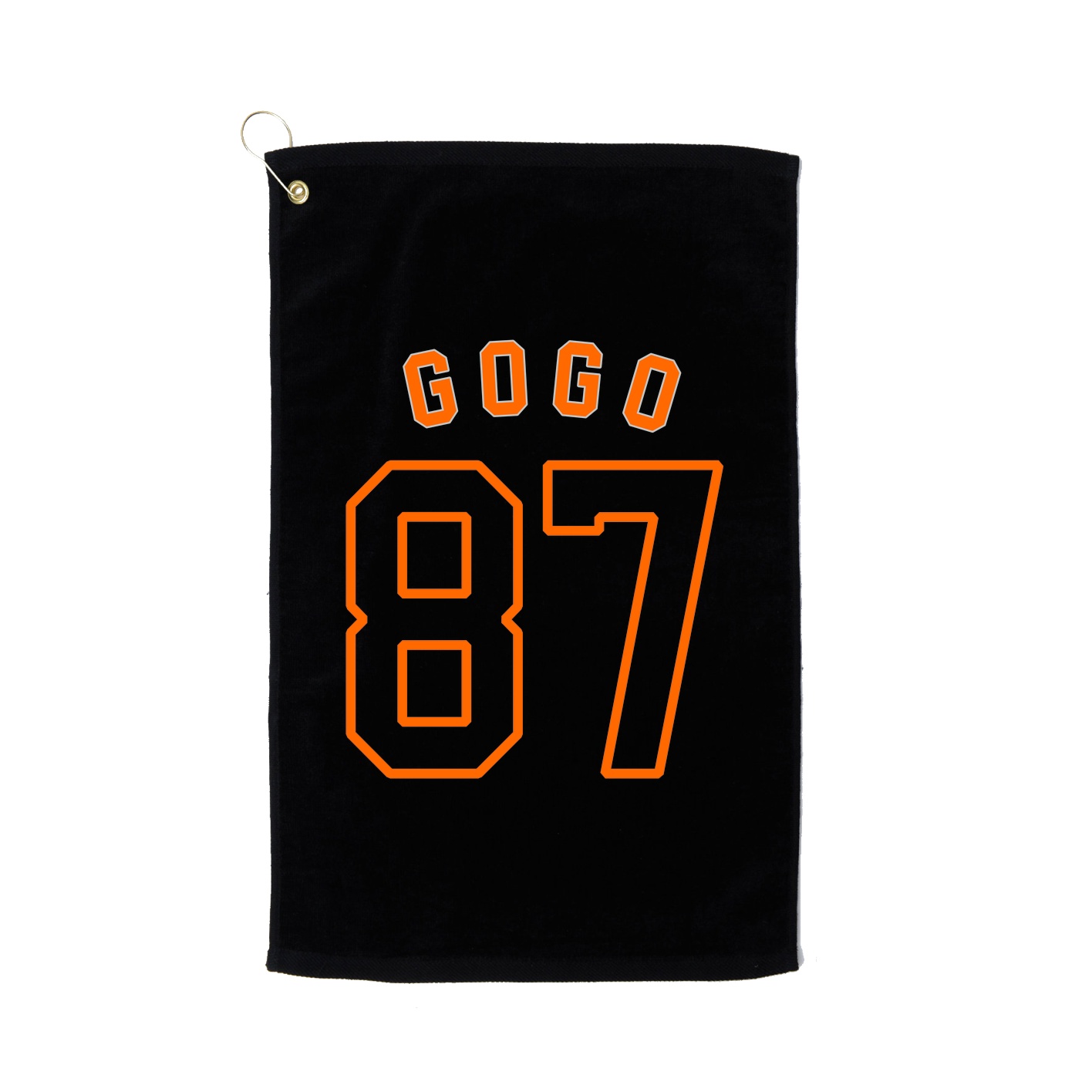 Golf Towel — Shirsey Arch in Black