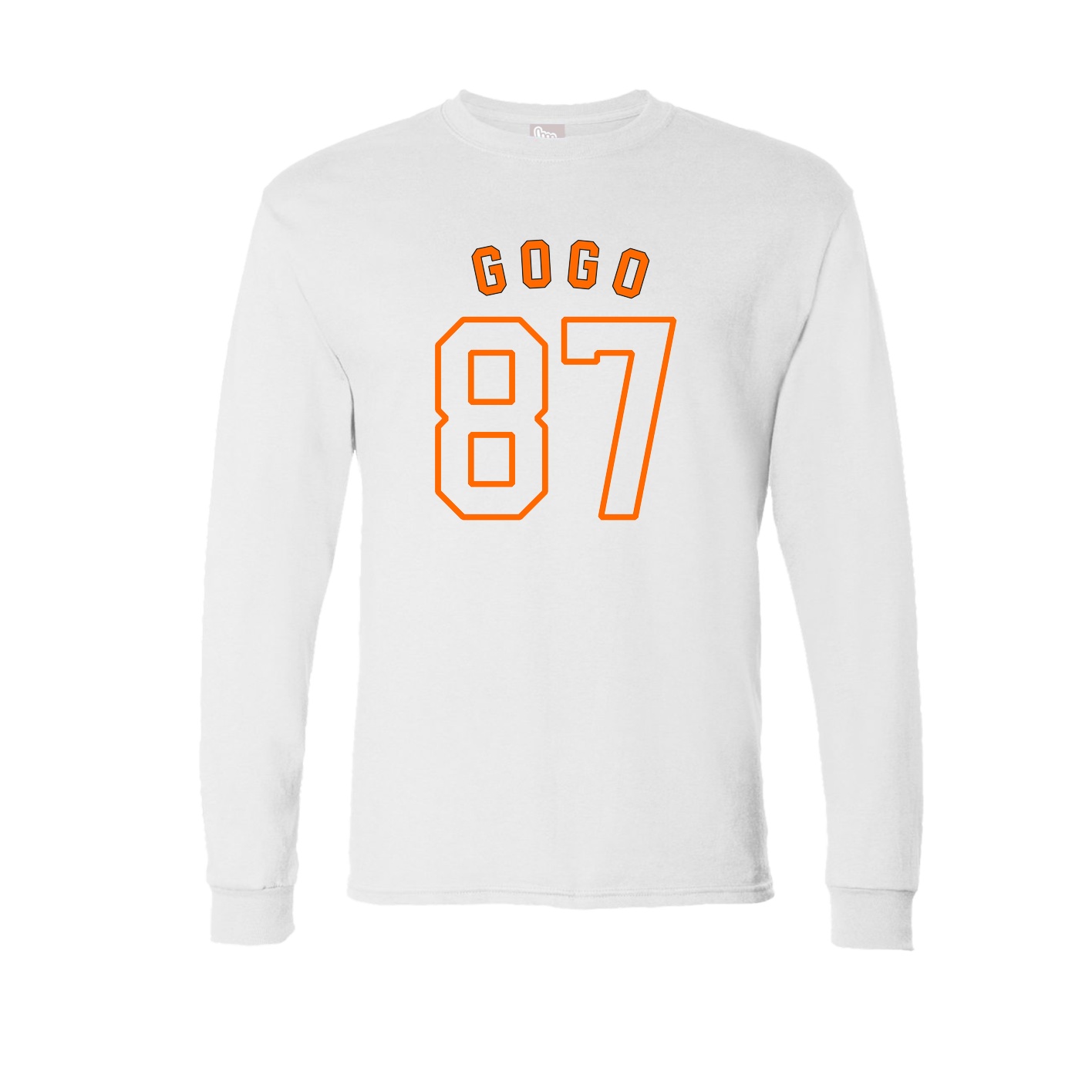 Long Sleeve Tee — Shirsey Arch in White