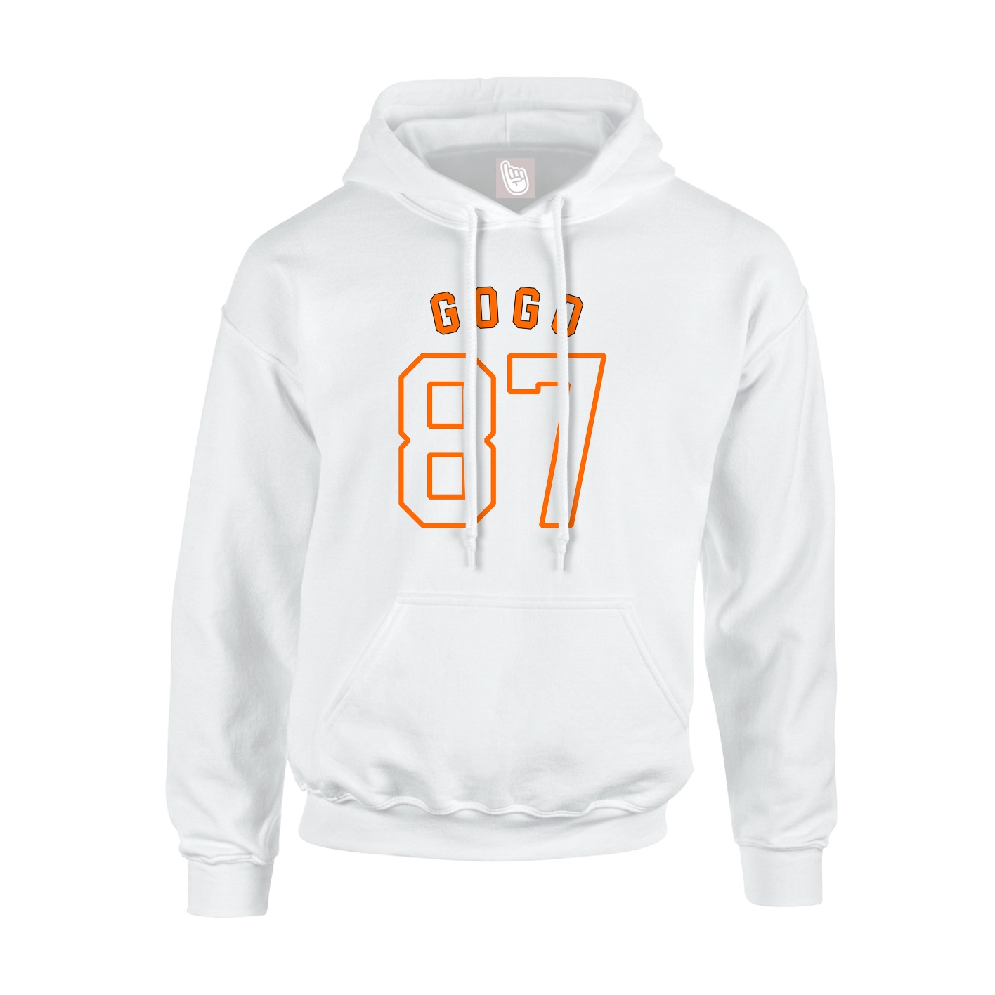 Hoodie — Shirsey Arch in White