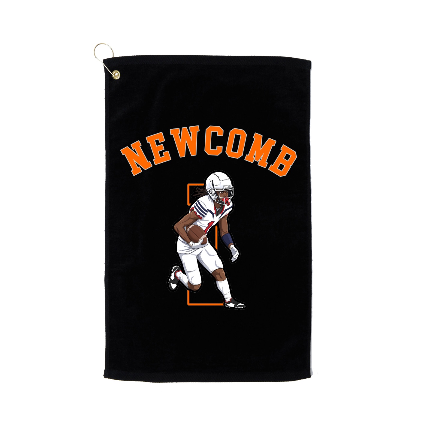 Golf Towel — Shirsey Arch in Black