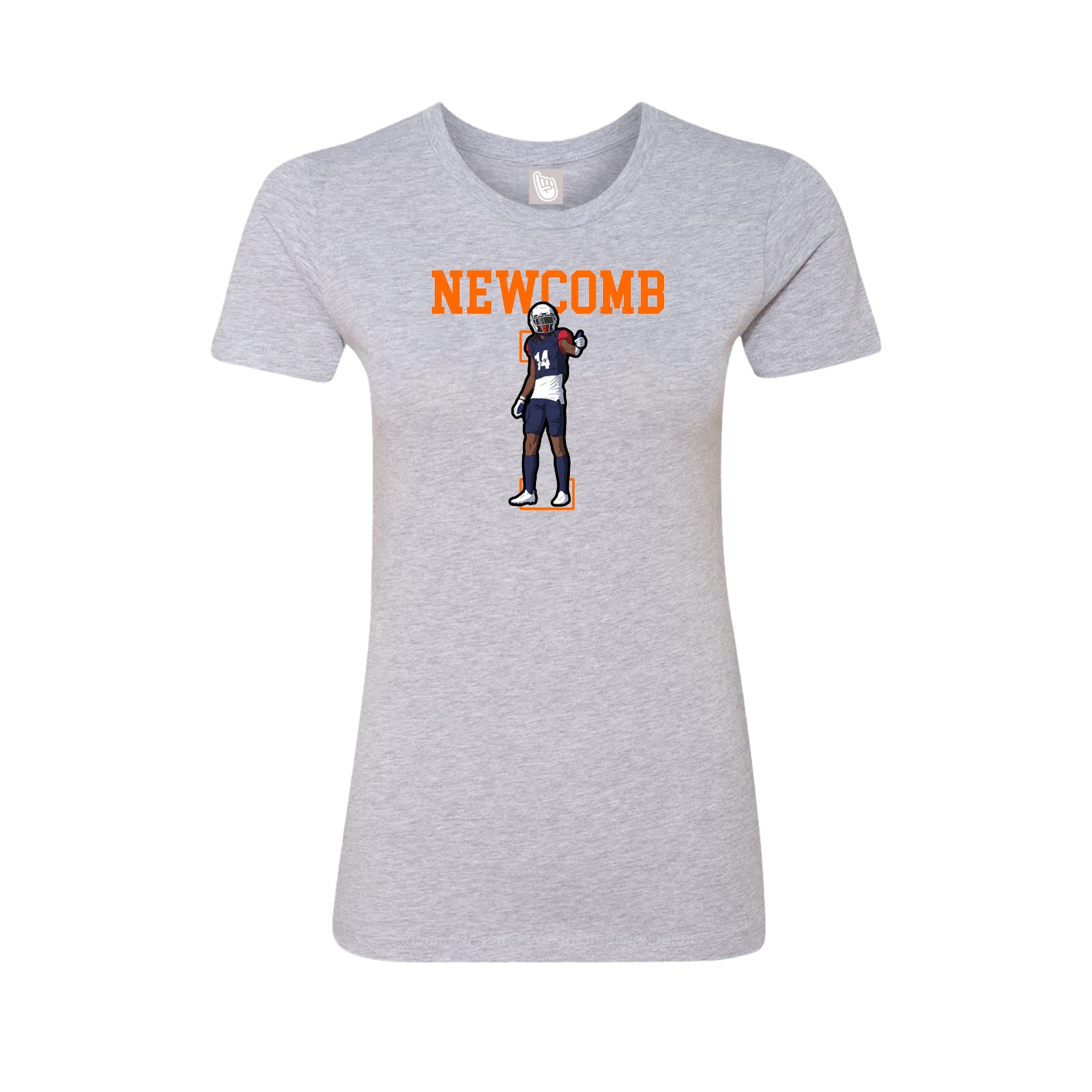 Fitted Women's Tee — Shirsey in Grey