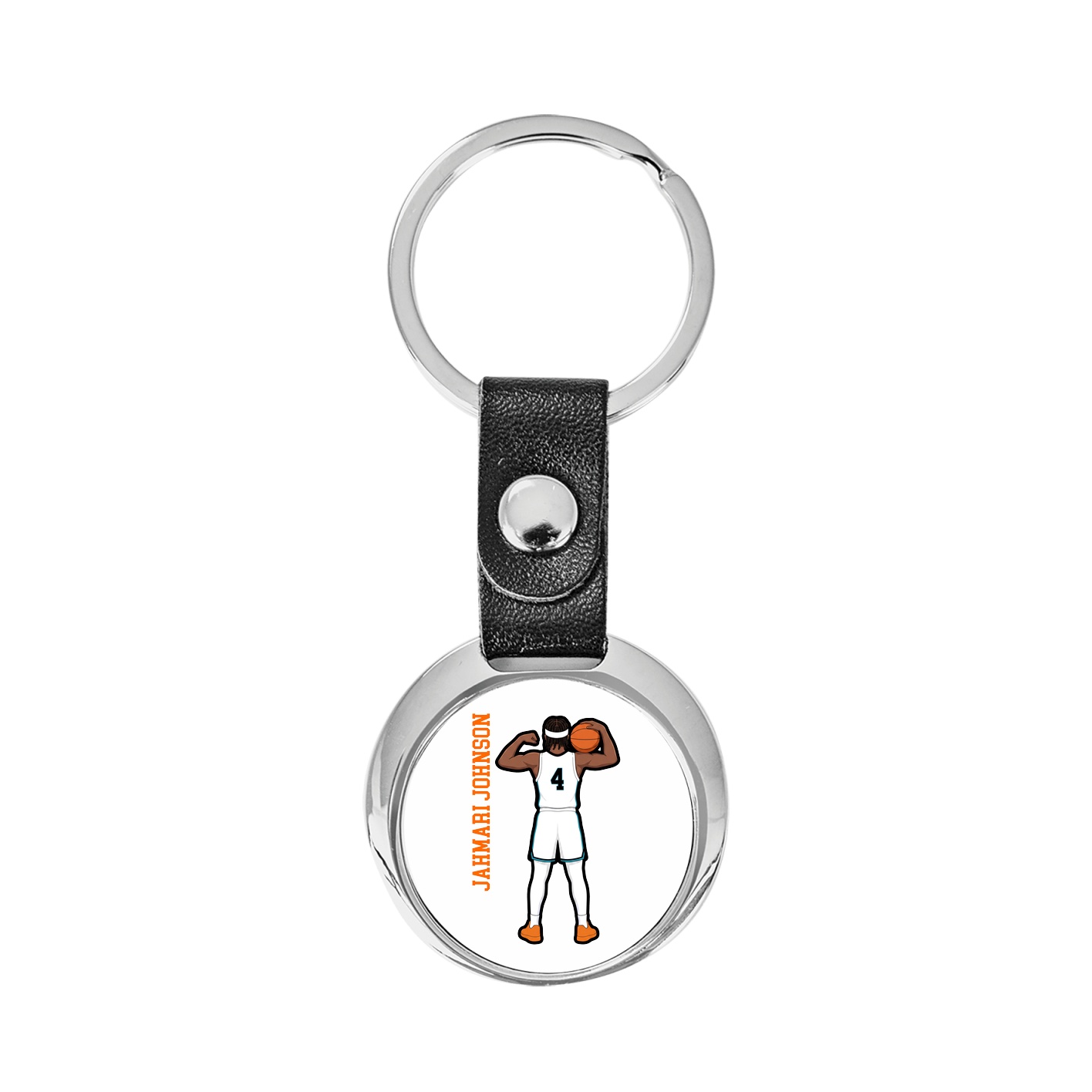 Key Chain — Name Vertical in Classic