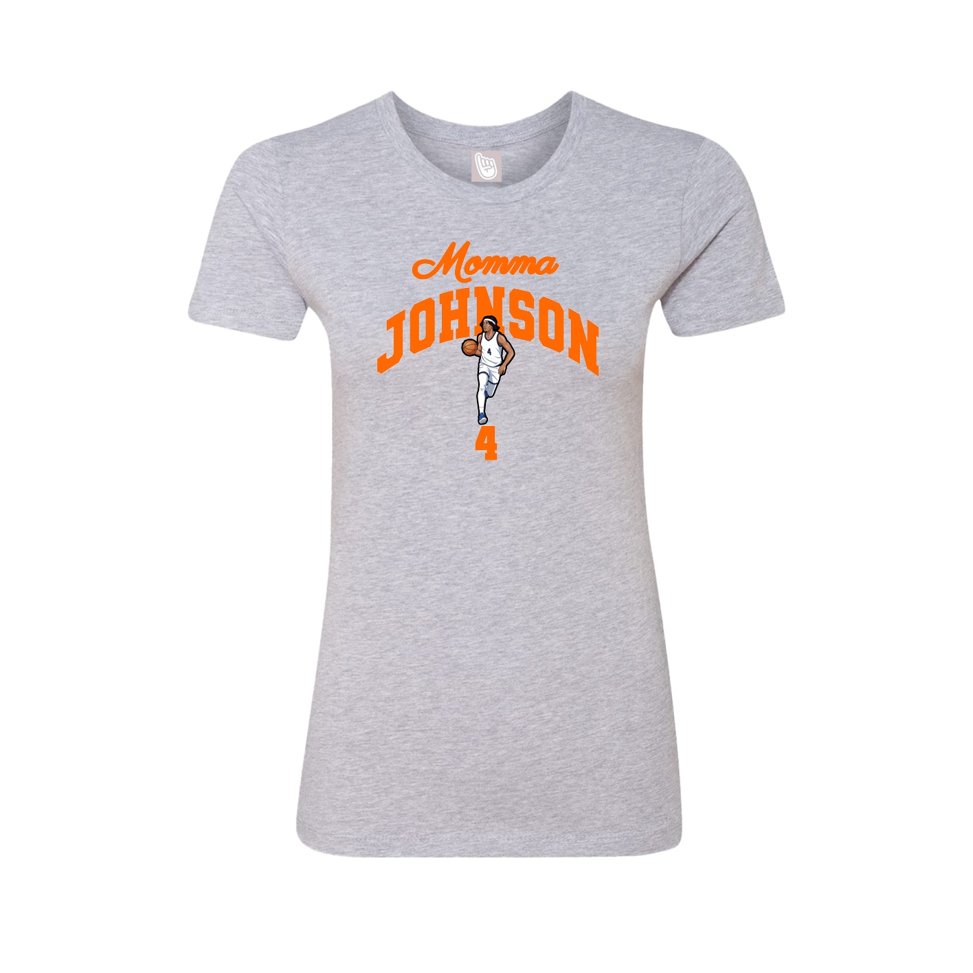 Womens Tee — Mothers Day Arch in Grey