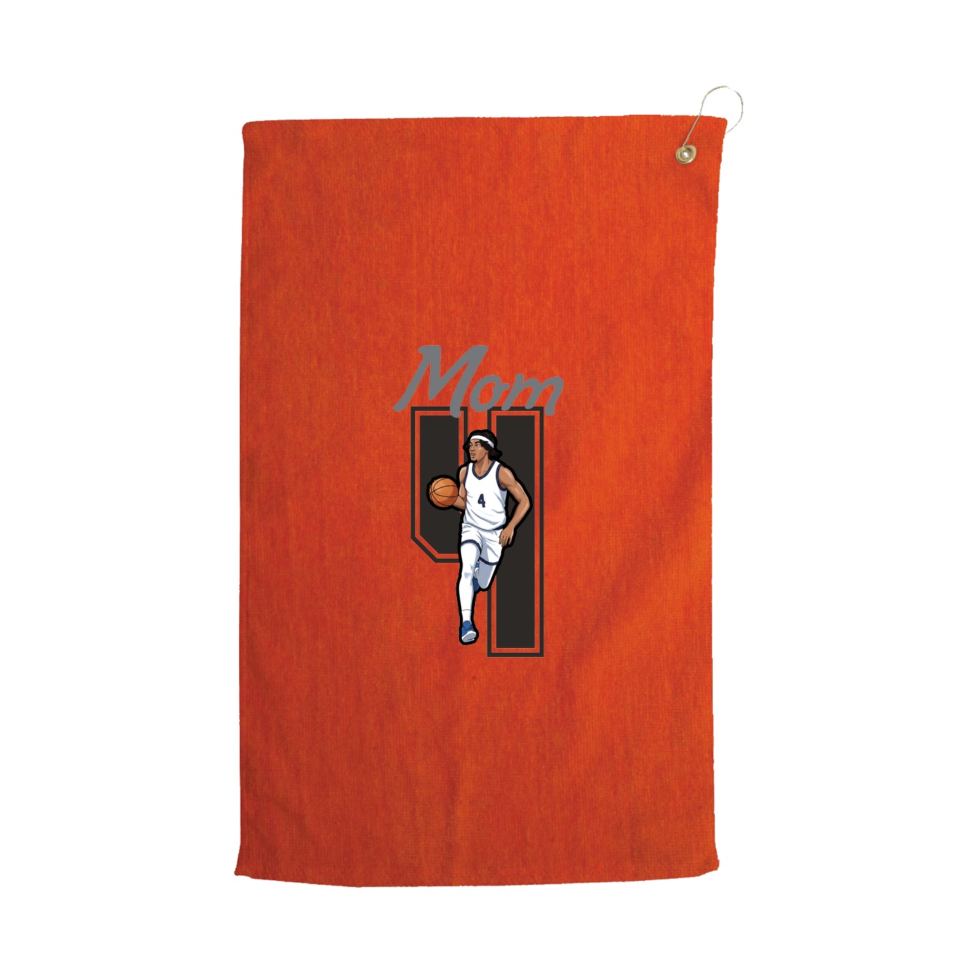 Golf Towel — Mothers Day Shirsey in Orange
