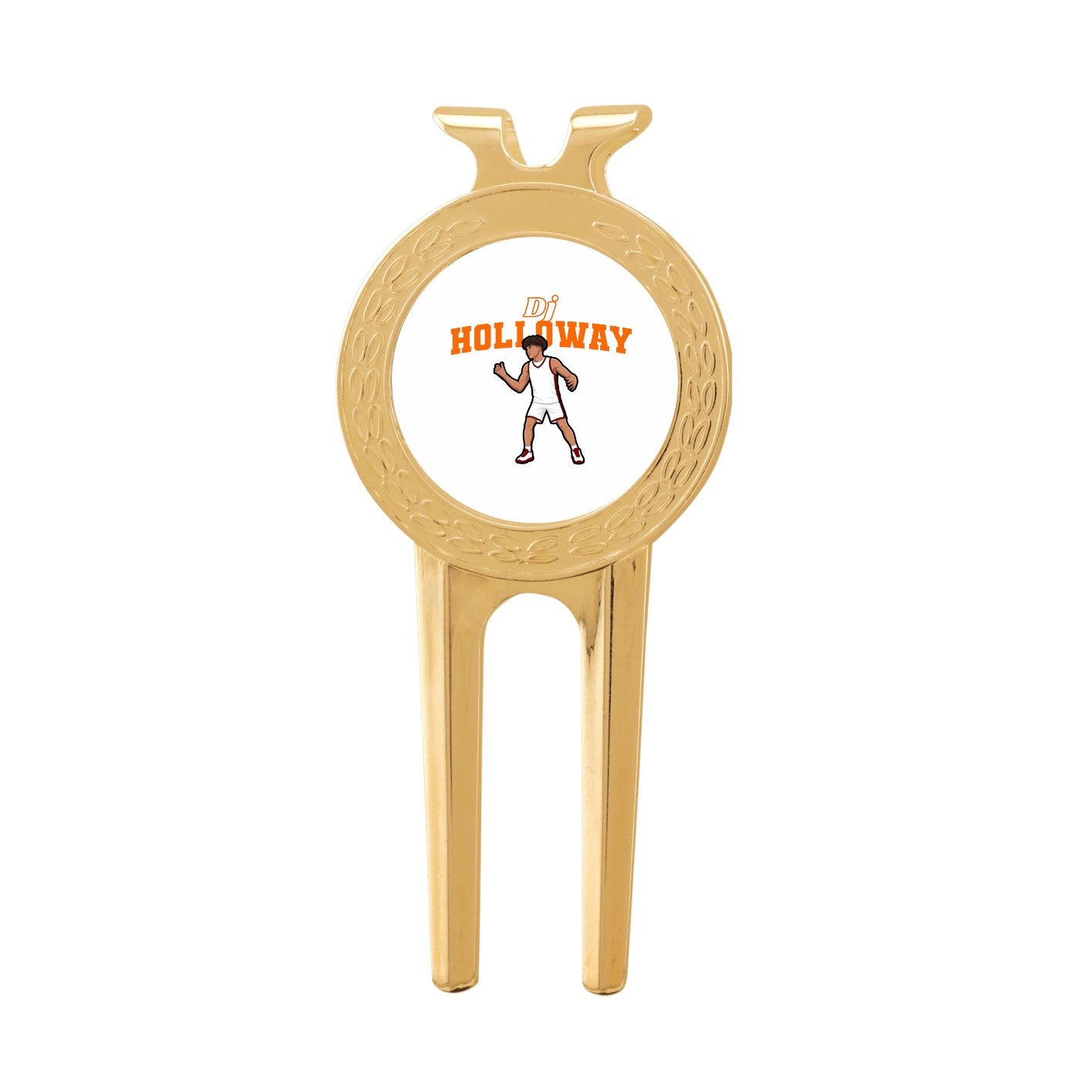 Divot Tool with Ball Marker — Name Arch in Classic