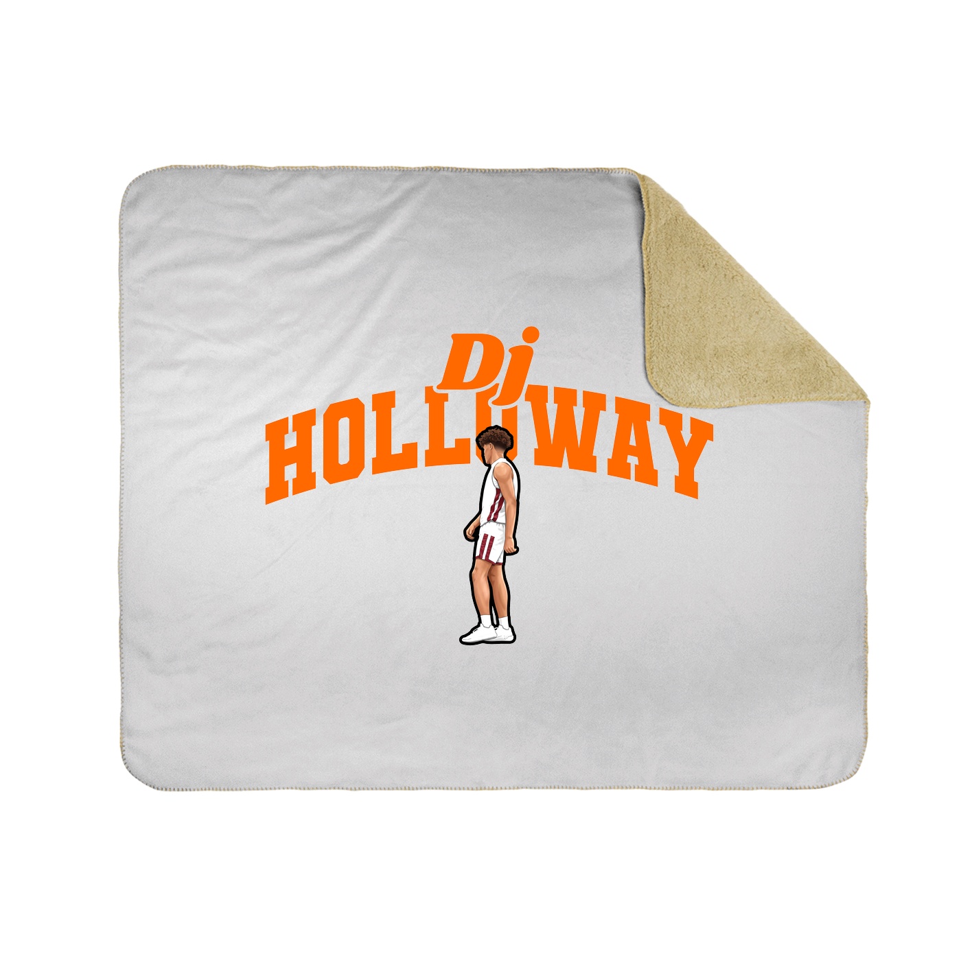 Throw Blanket — Signature Arch in White
