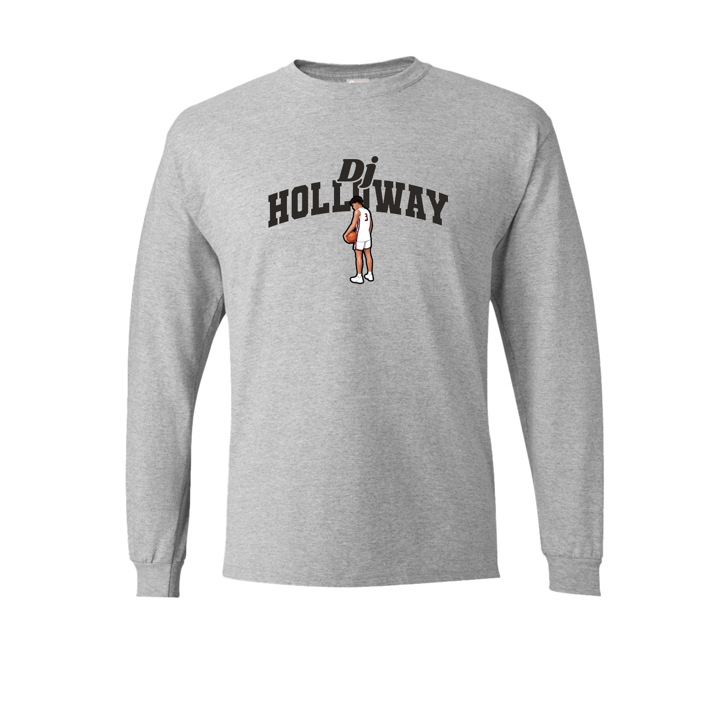 Long Sleeve Tee — Signature Arch in Grey