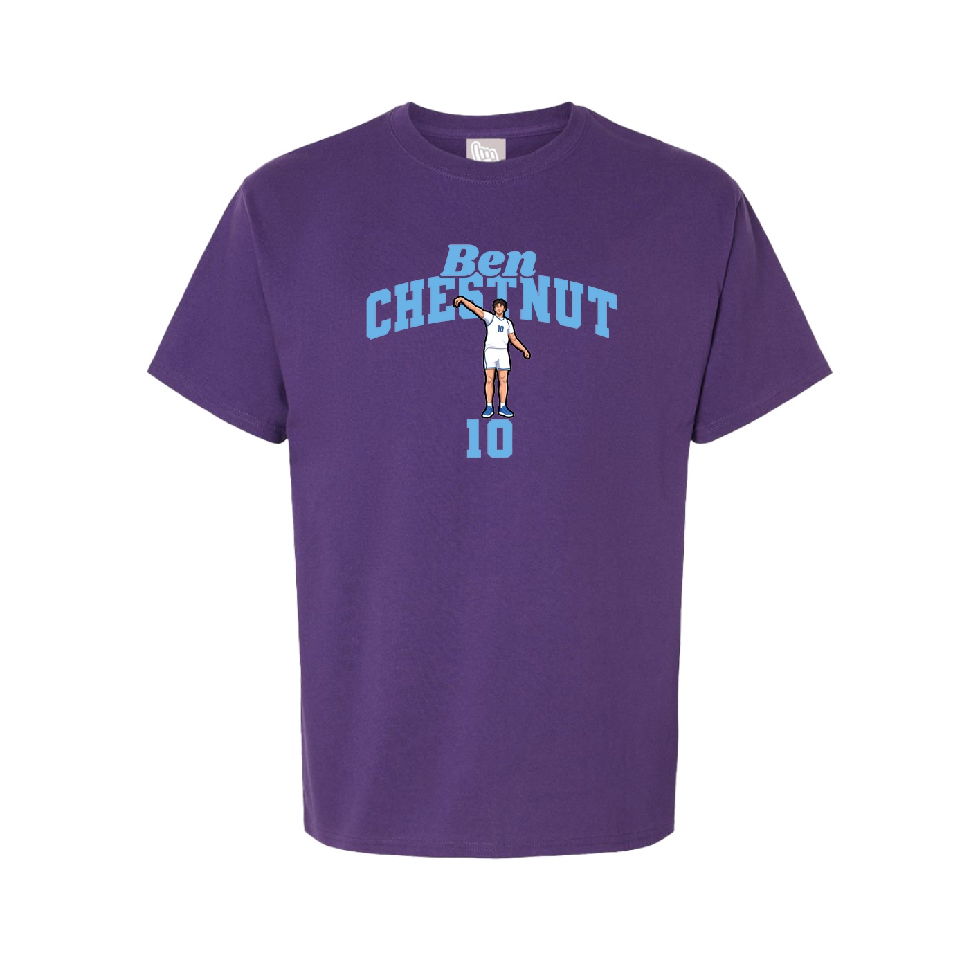 Tee — Signature Arch in Purple