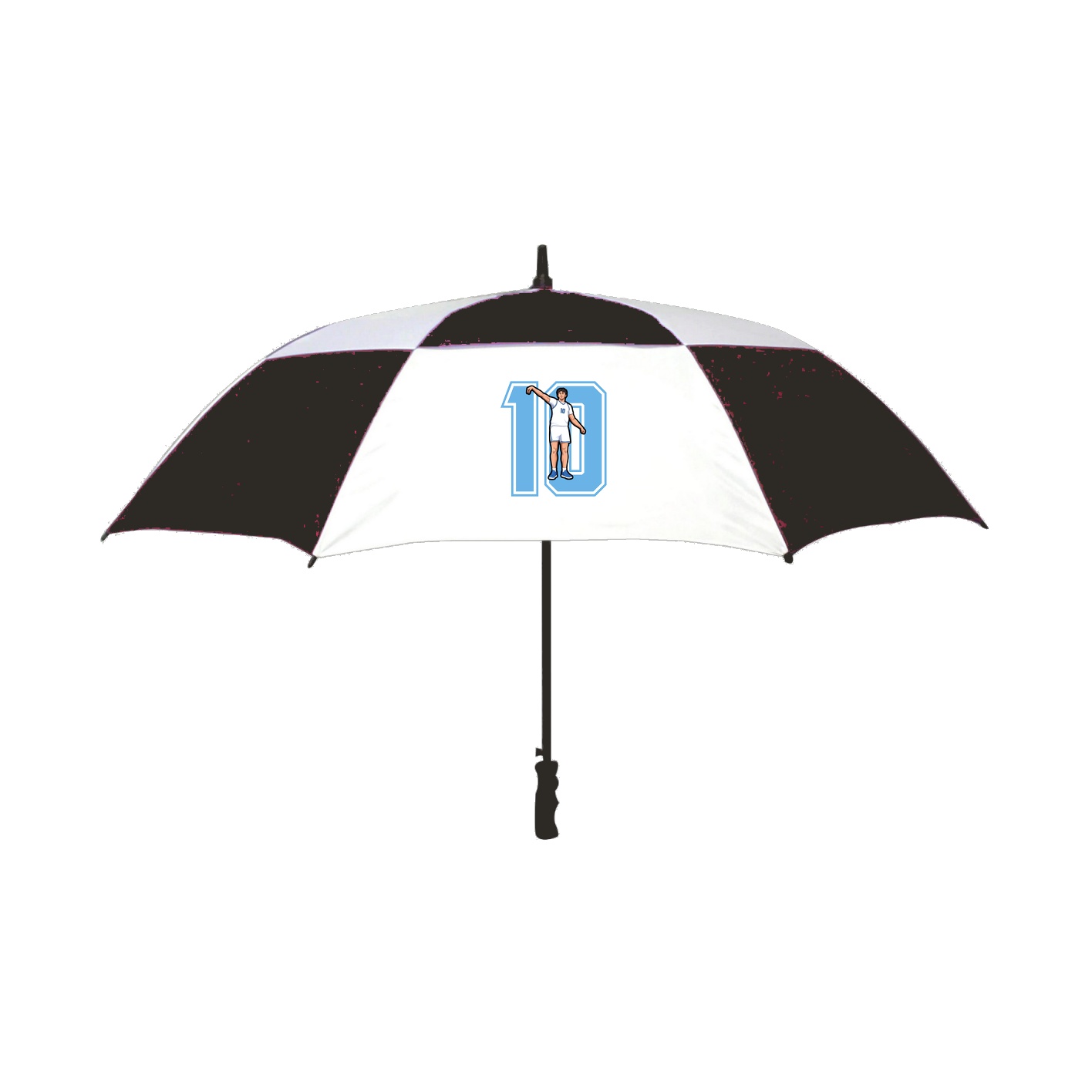 Golf Umbrella — Number in Black