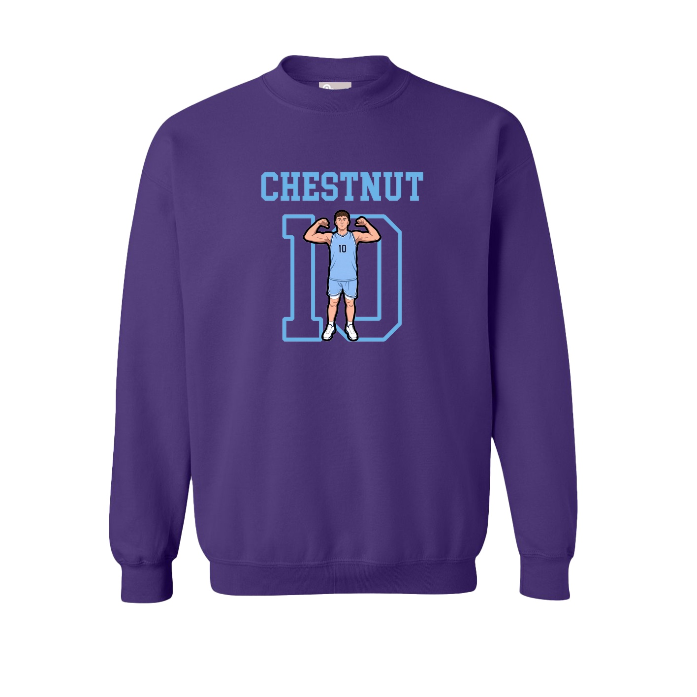 Fleece Crew — Shirsey in Purple