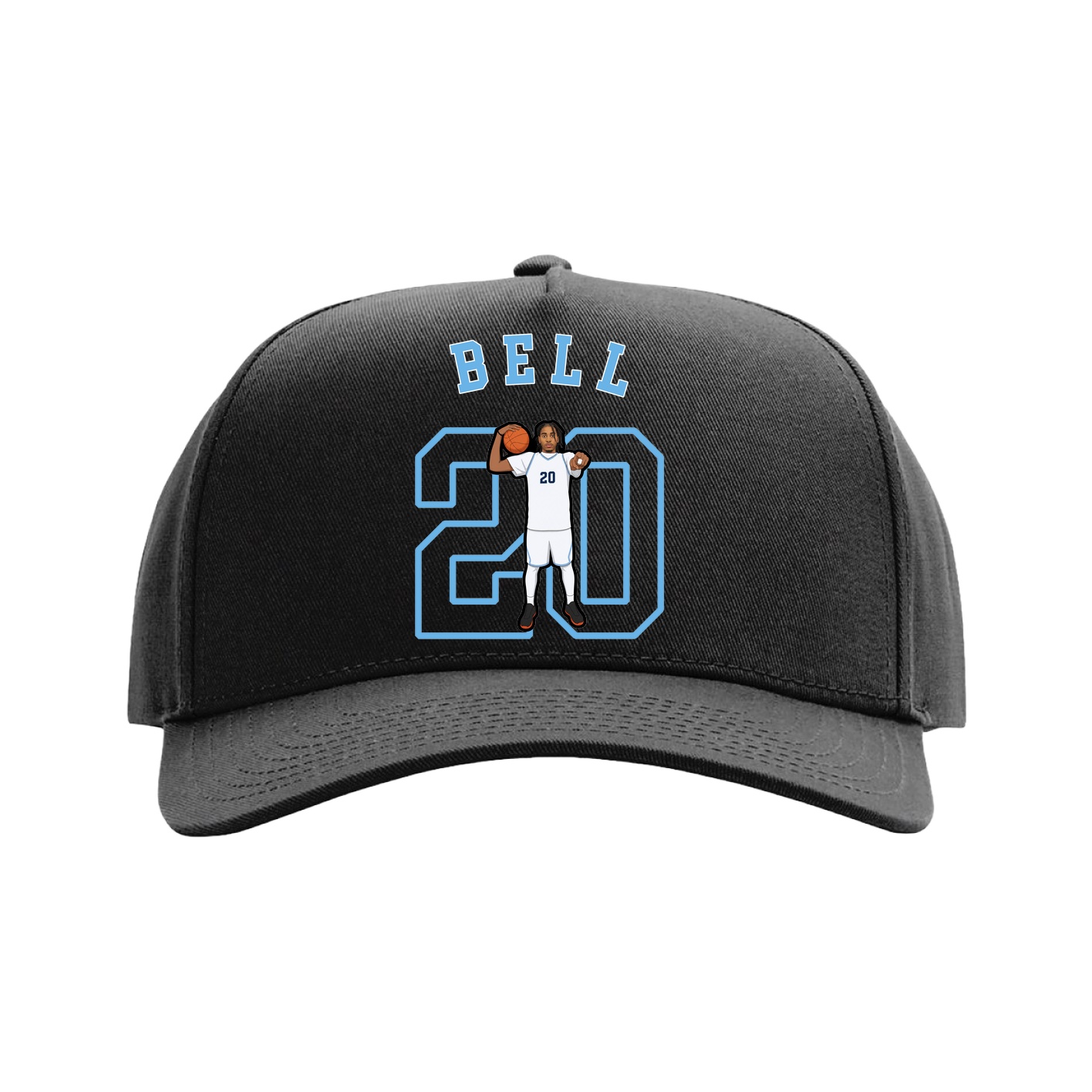 Full Fabric Five-Panel Champ Cap