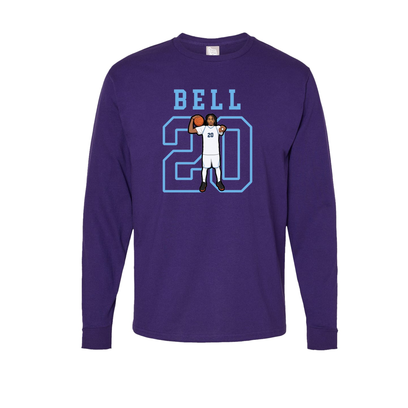 Long Sleeve Tee — Shirsey in Purple