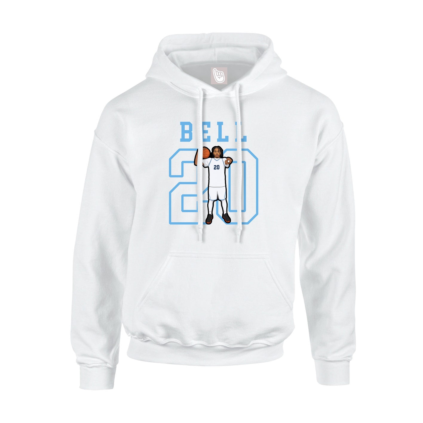 Youth Hoodie — Shirsey in White