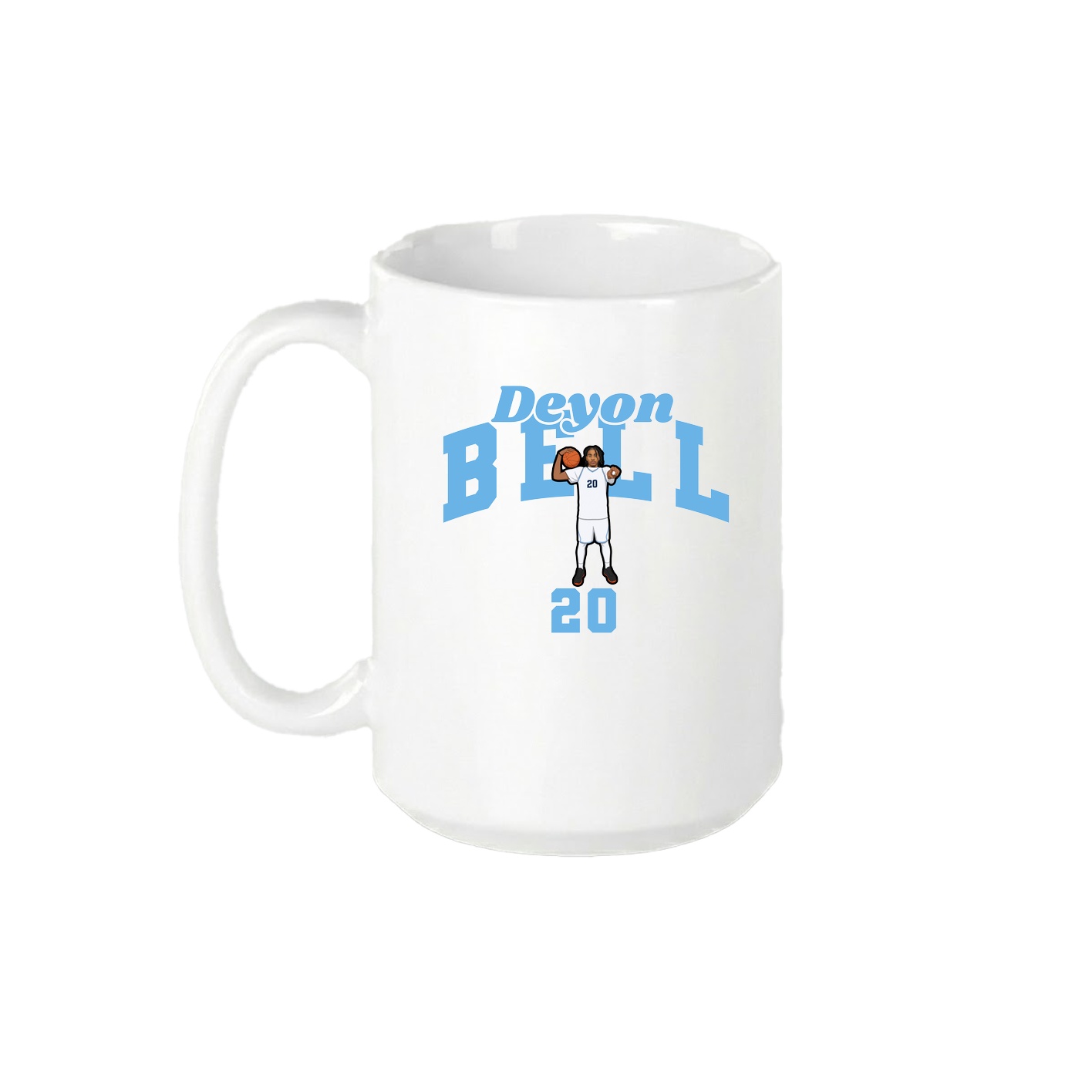 15oz Coffee Mug — Signature Arch in White