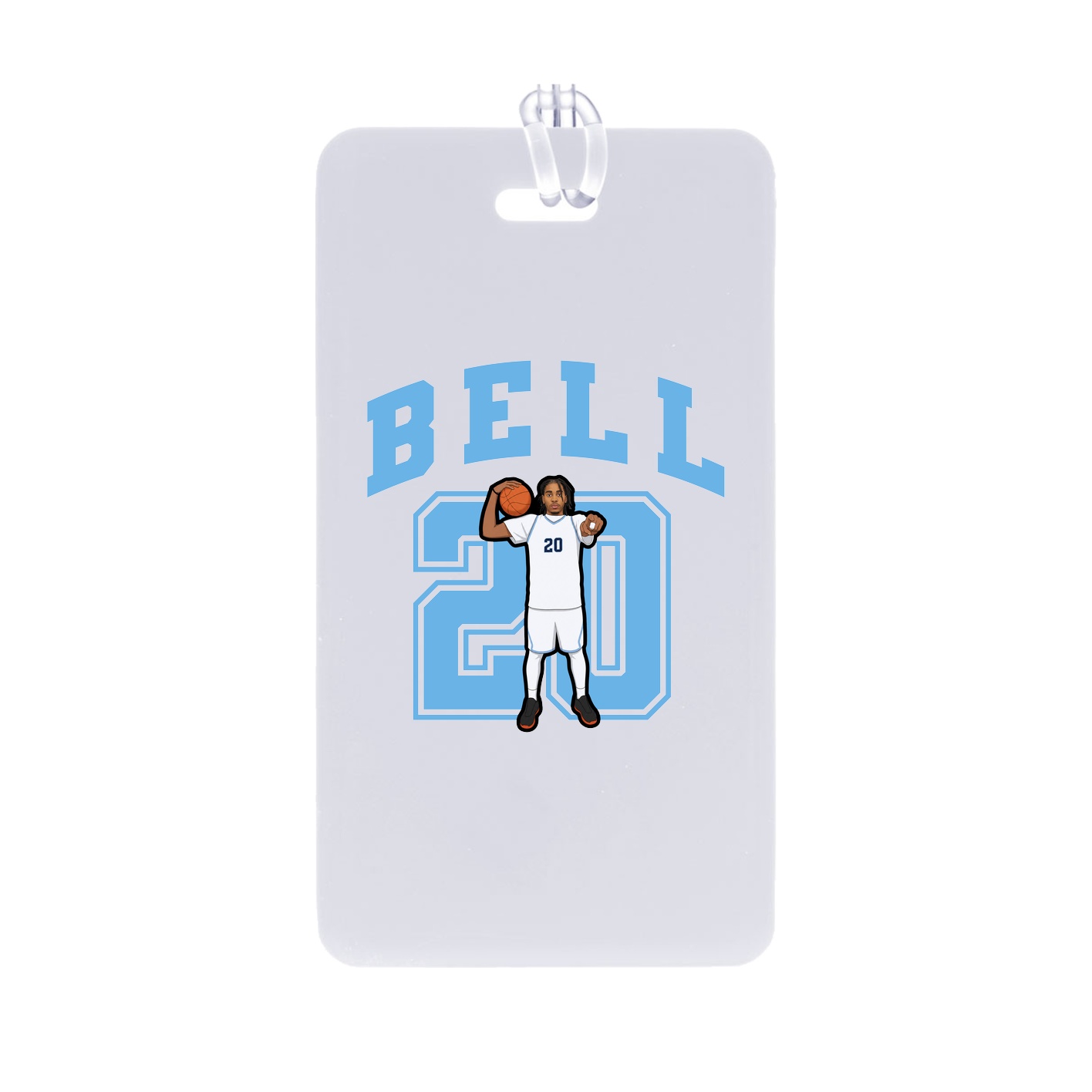 Bag Tag — Number in Classic