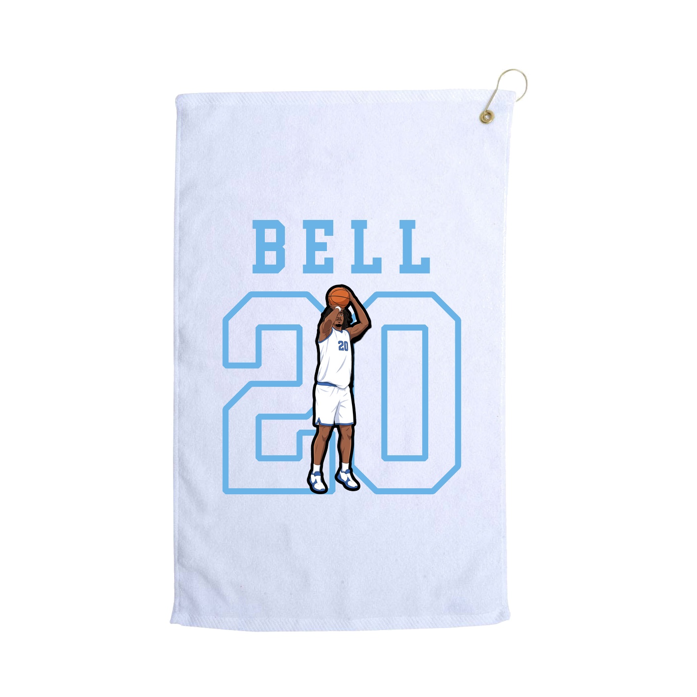 Golf Towel — Shirsey in White