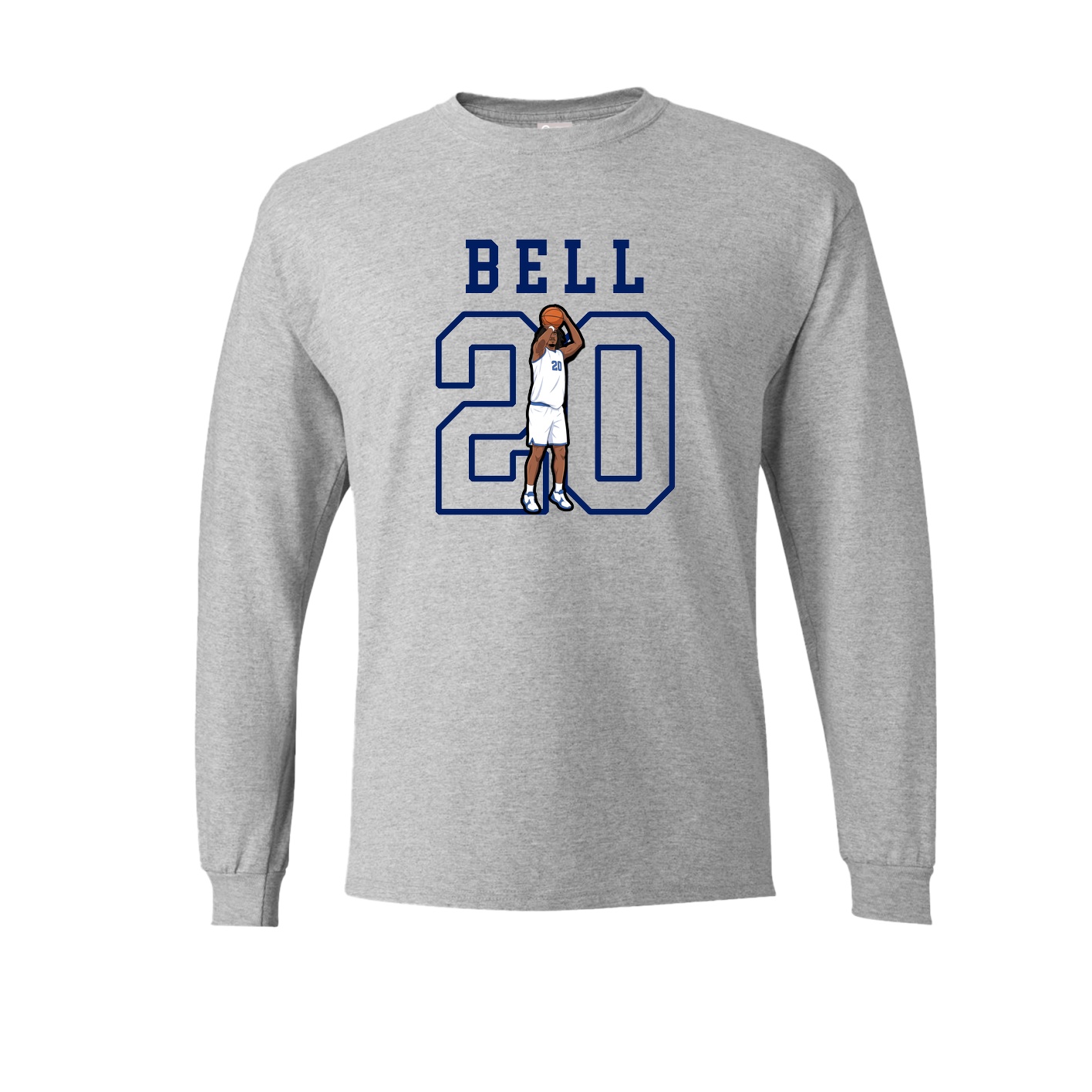 Long Sleeve Tee — Shirsey in Grey