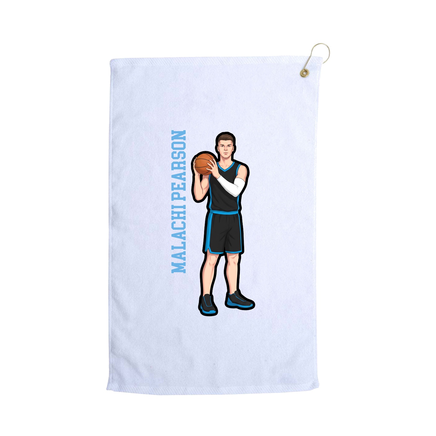 Golf Towel — Classic in White
