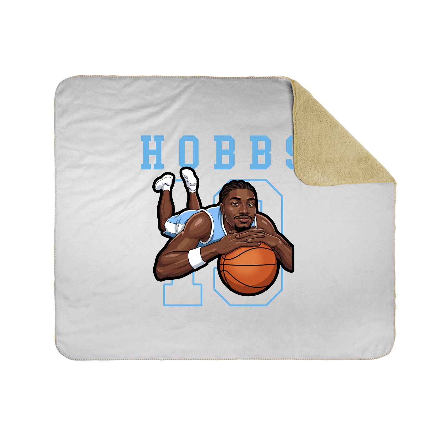 50x60 Sherpa Lined Throw Blanket