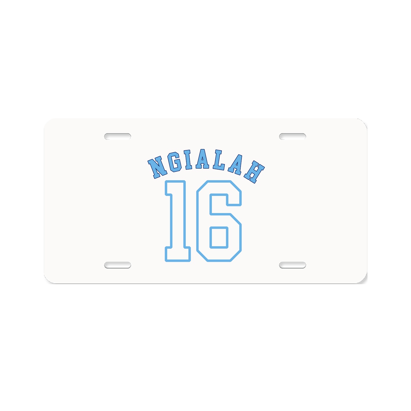 License Plate — Shirsey Arch in Classic
