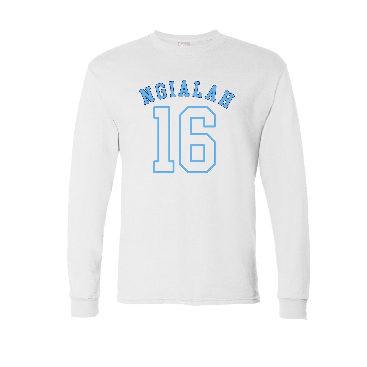 Long Sleeve Tee — Shirsey Arch in White
