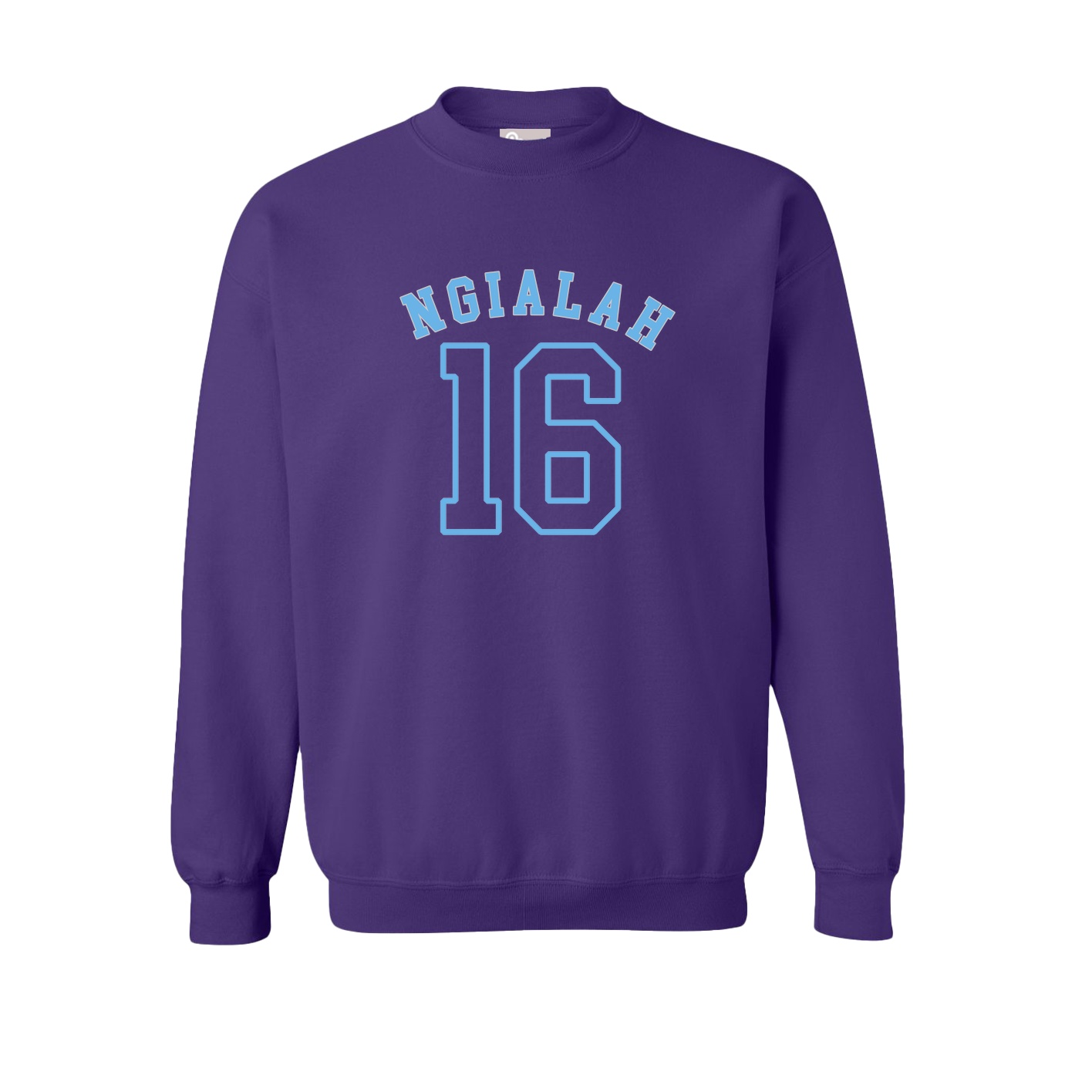 Fleece Crew — Shirsey Arch in Purple