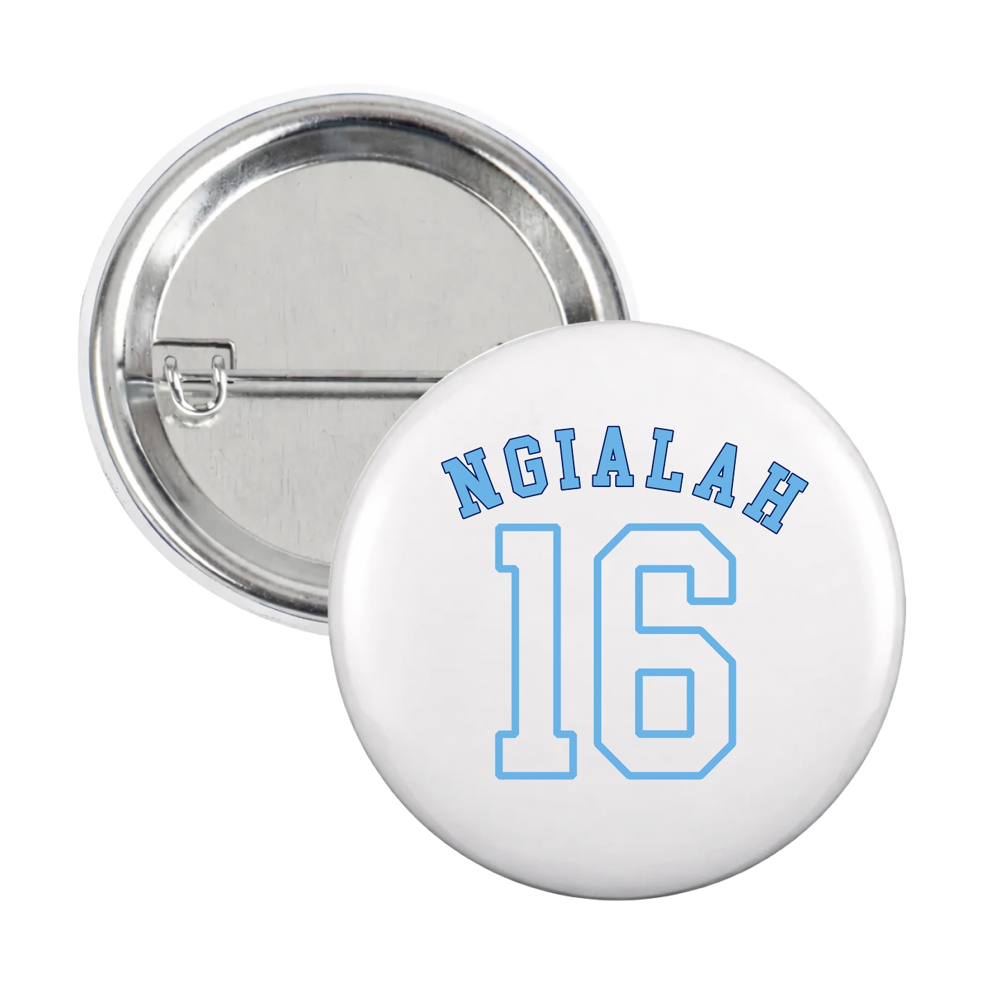 Game Day Button — Shirsey Arch in White