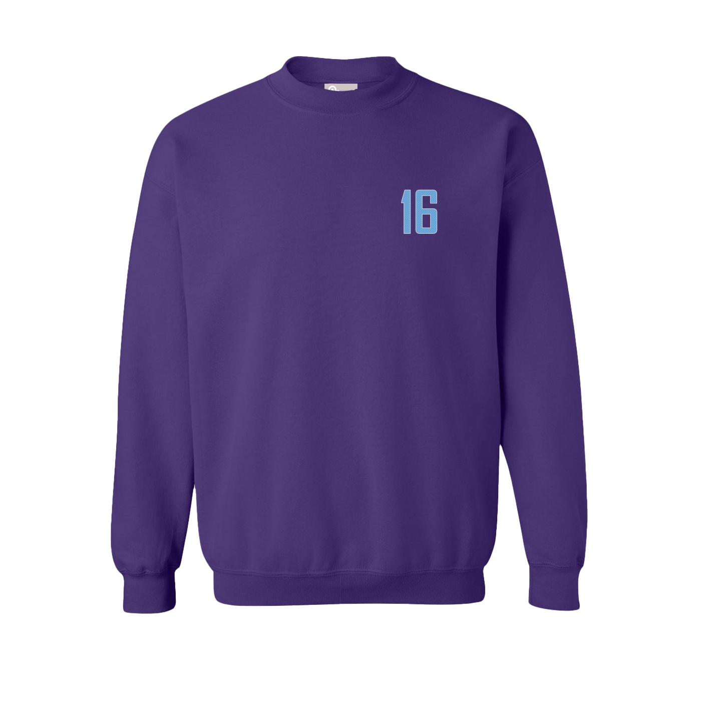 Fleece Crew — Front Shirsy in Purple
