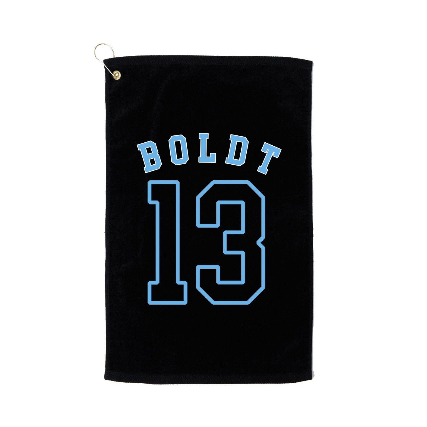 Golf Towel — Shirsey Arch in Black