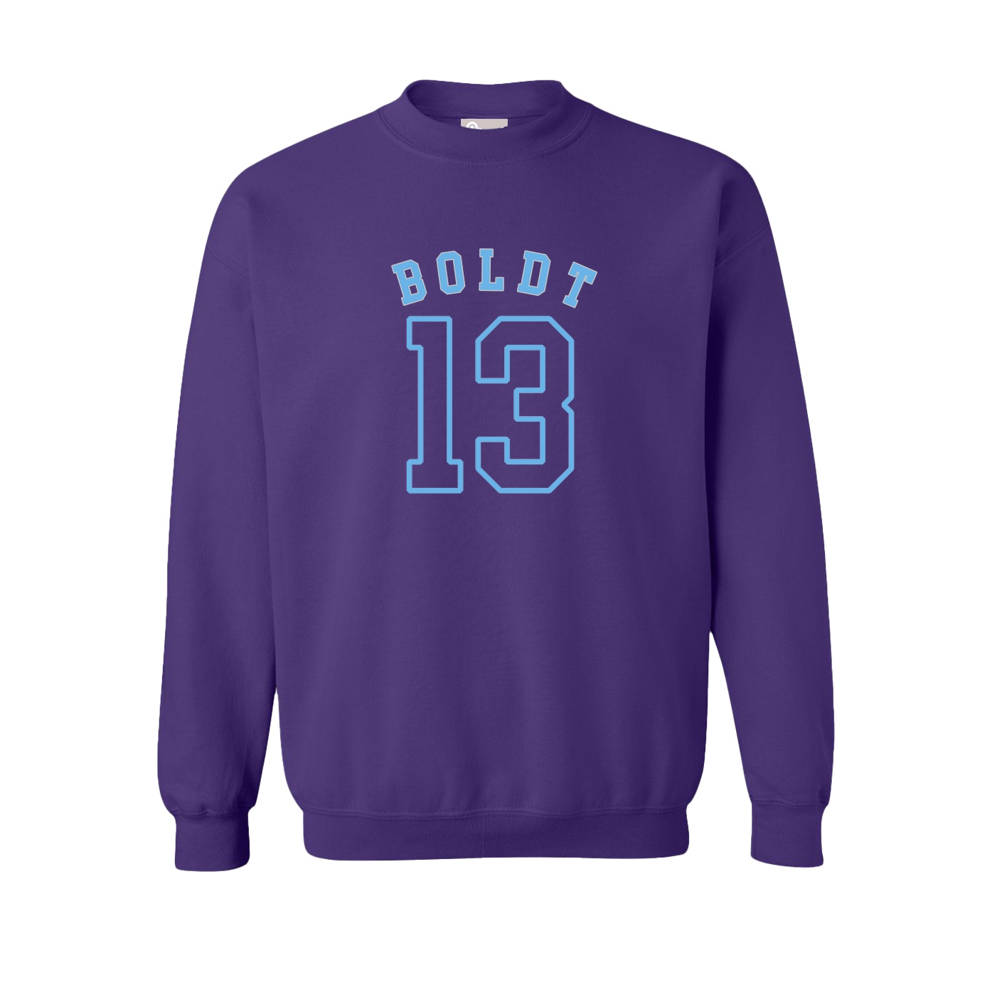 Fleece Crew — Shirsey Arch in Purple