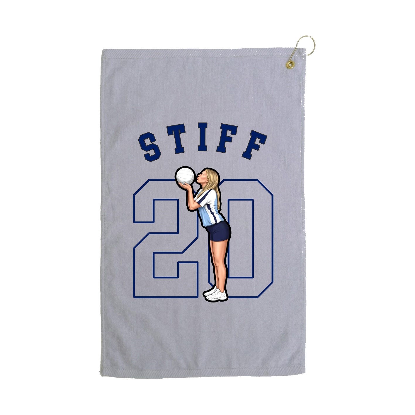 Golf Towel — Shirsey Arch in Grey