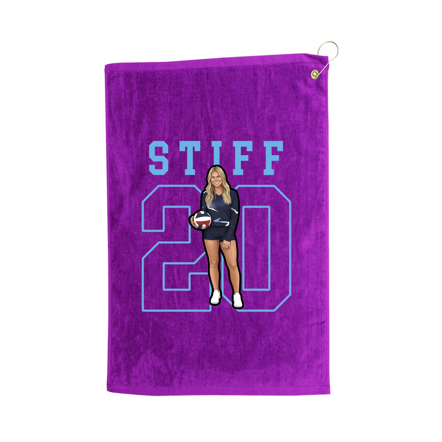 Terry Velour Golf Towel