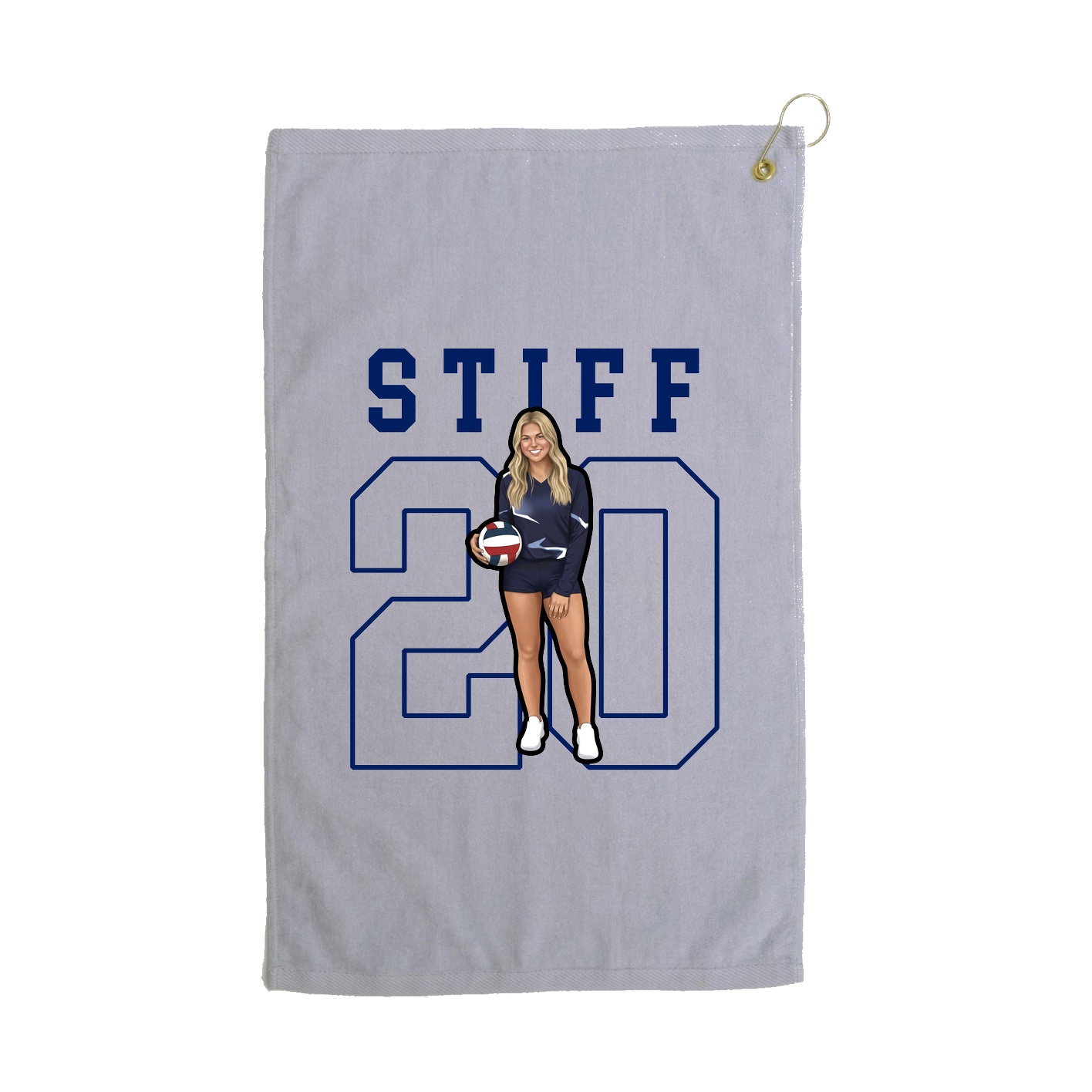 Golf Towel — Shirsey in Grey