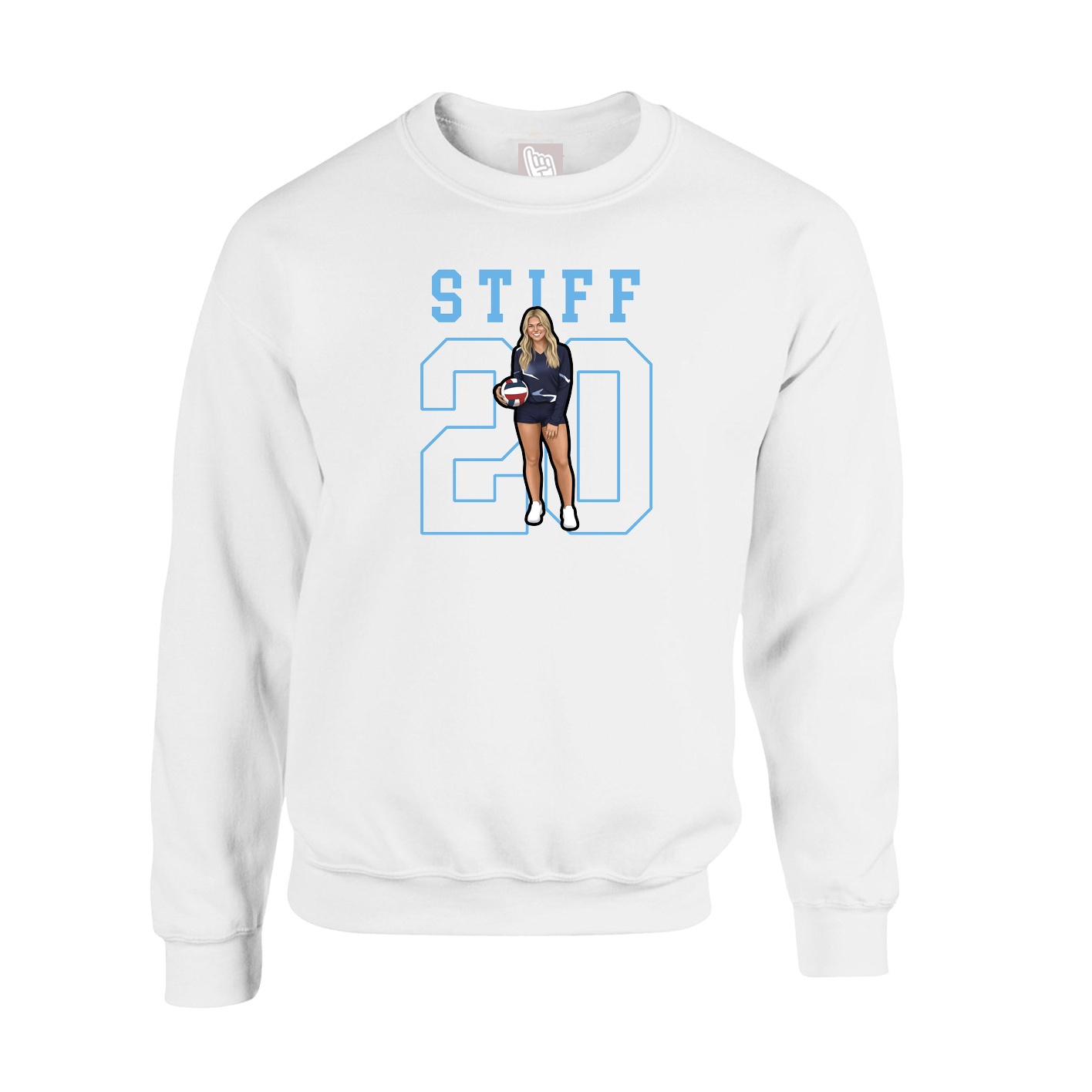 Fleece Crew — Shirsey in White