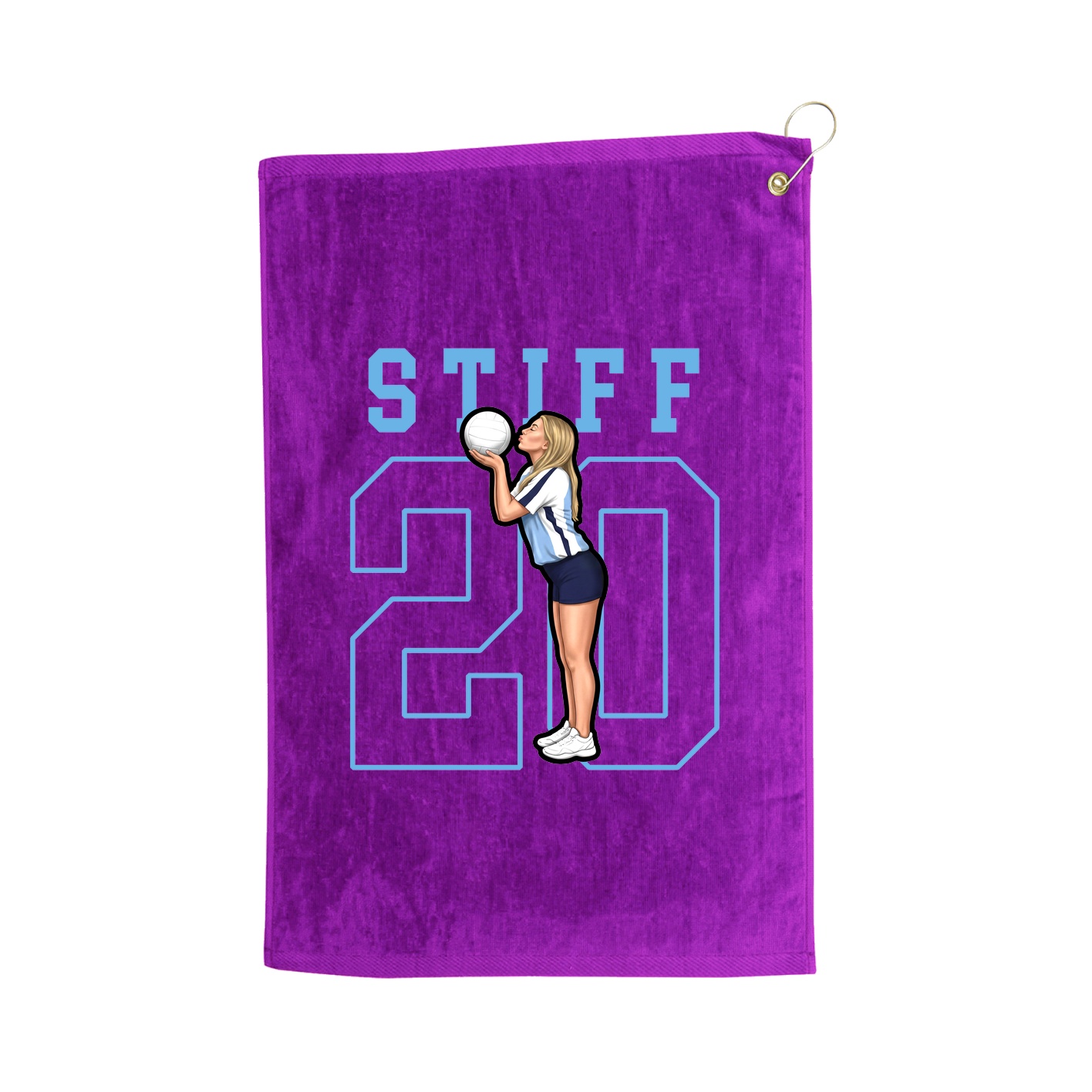 Golf Towel — Shirsey in Purple