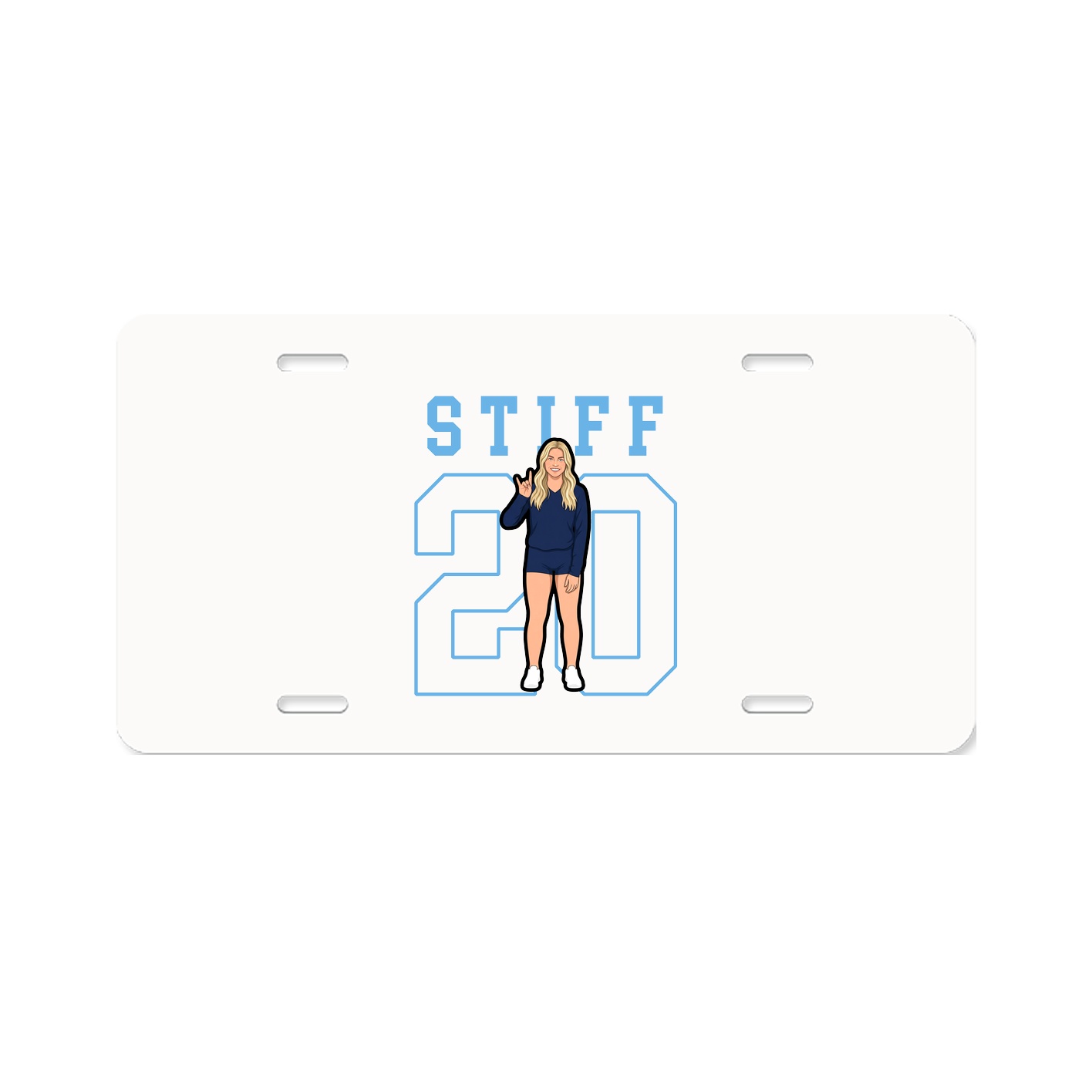License Plate — Shirsey in Classic