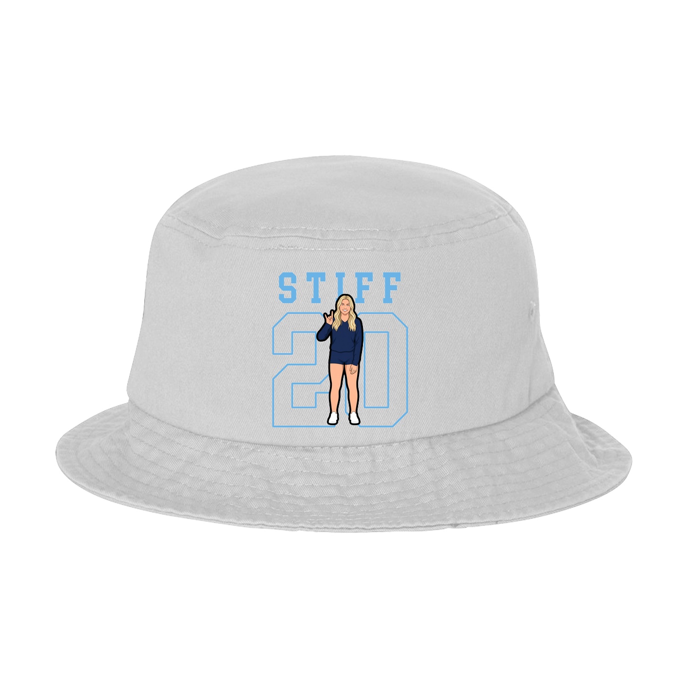 Bucket Cap — Shirsey in White