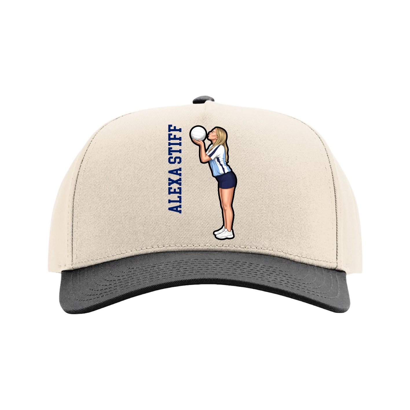 Full Fabric Five-Panel Champ Cap