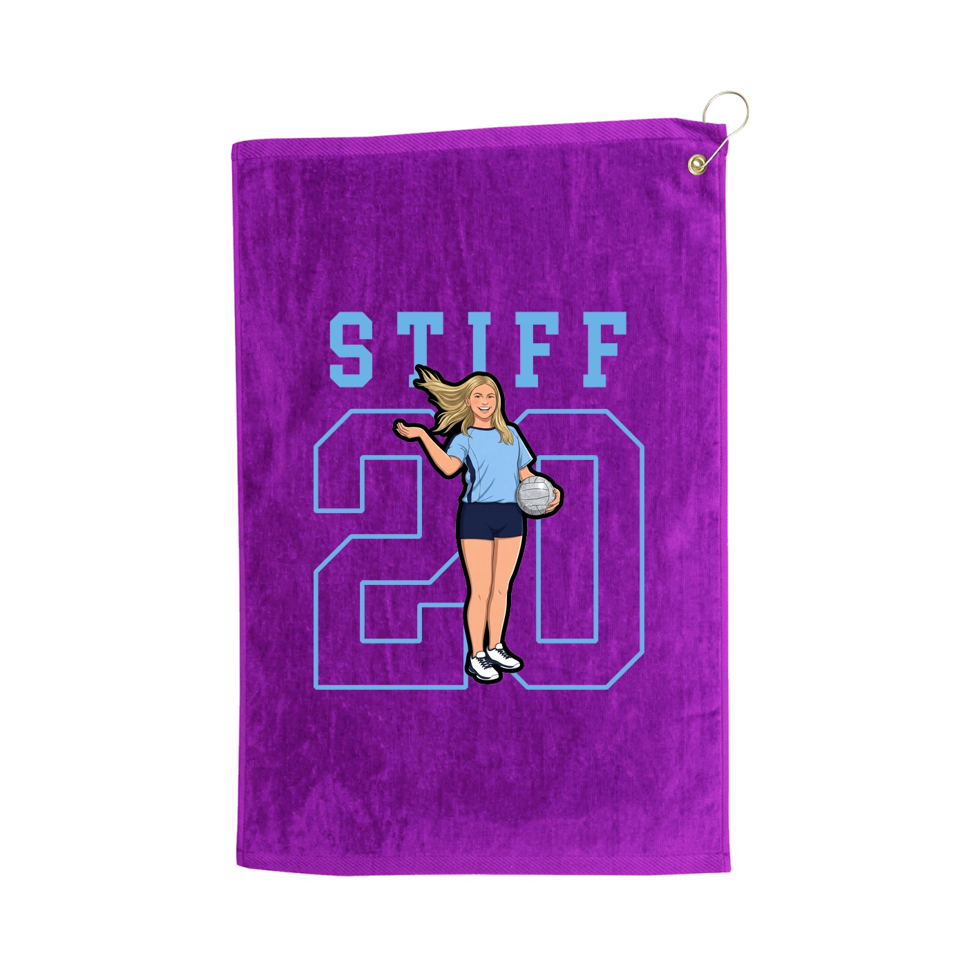 Golf Towel — Shirsey in Purple