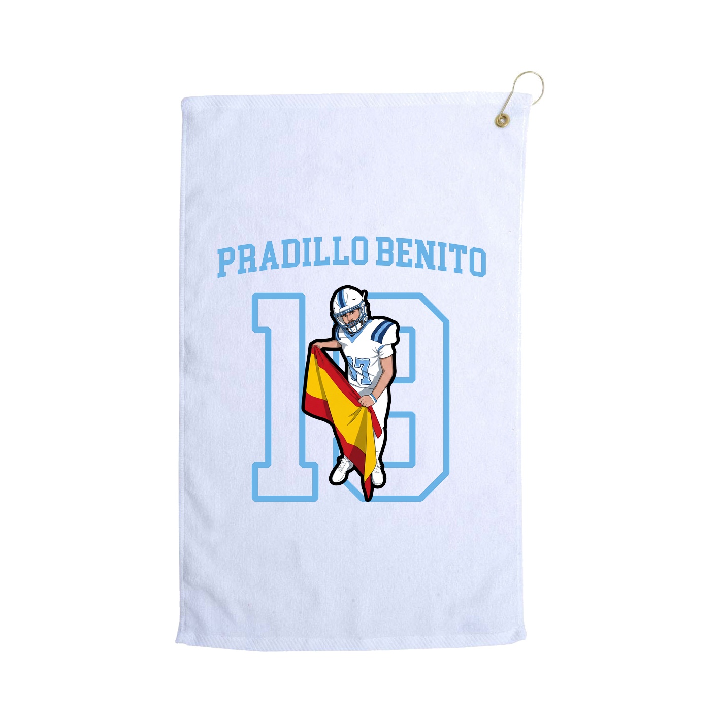 Golf Towel — Shirsey in White