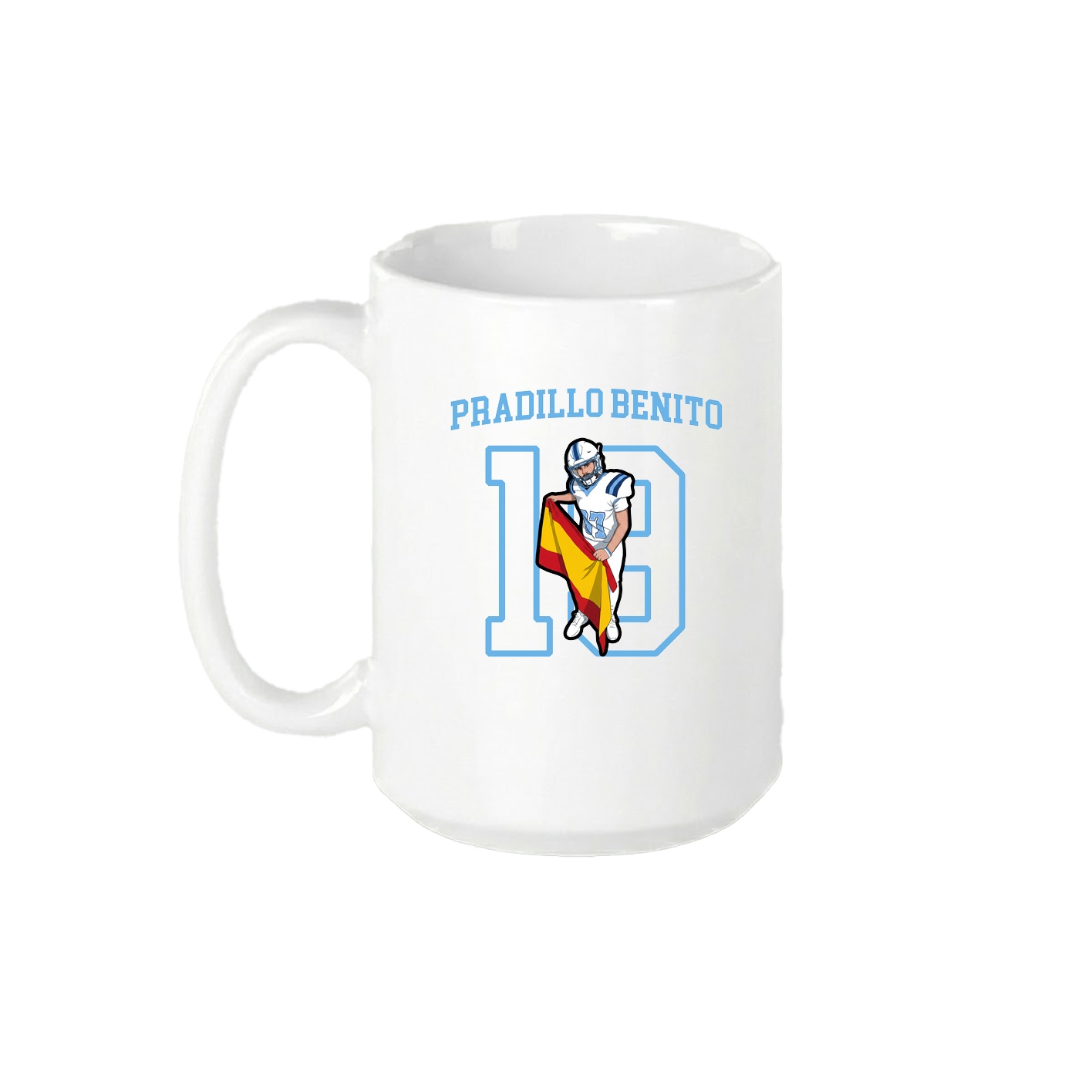 15oz Coffee Mug — Shirsey in White